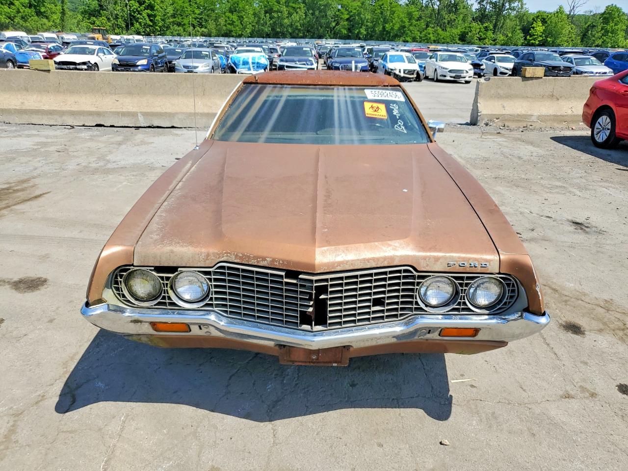 1972 Ford (no Model) Коричневый vin: 2A25F108846