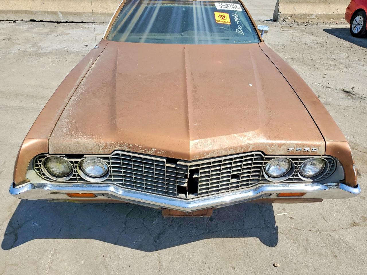1972 Ford (no Model) Коричневый vin: 2A25F108846