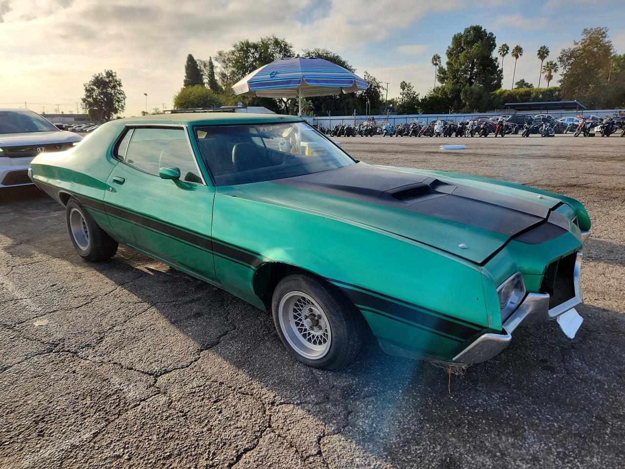 1972 Ford Gran Torin Зеленый vin: 2A30H107488