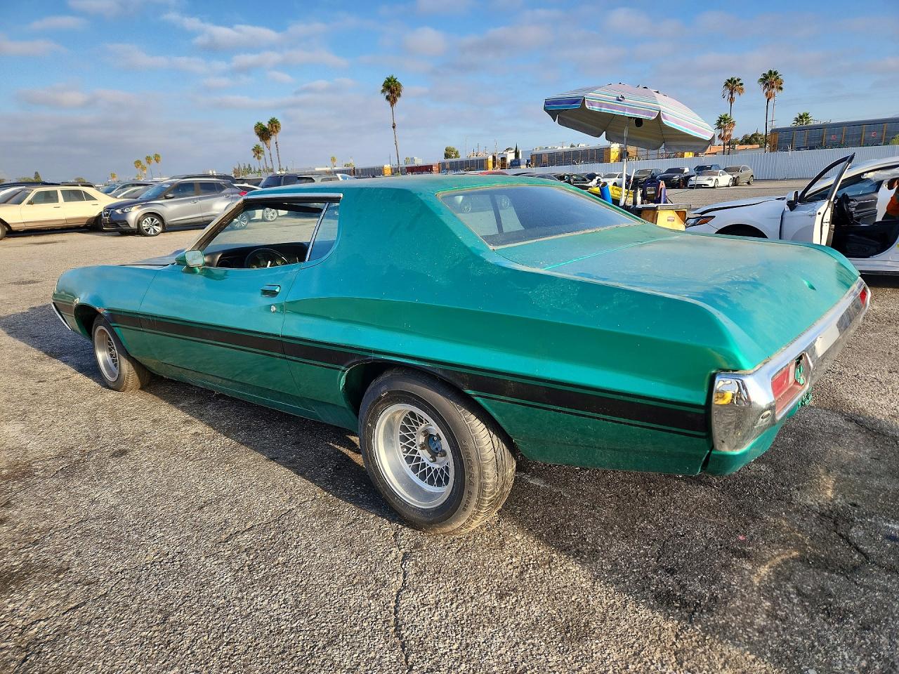 1972 Ford Gran Torin Зеленый vin: 2A30H107488