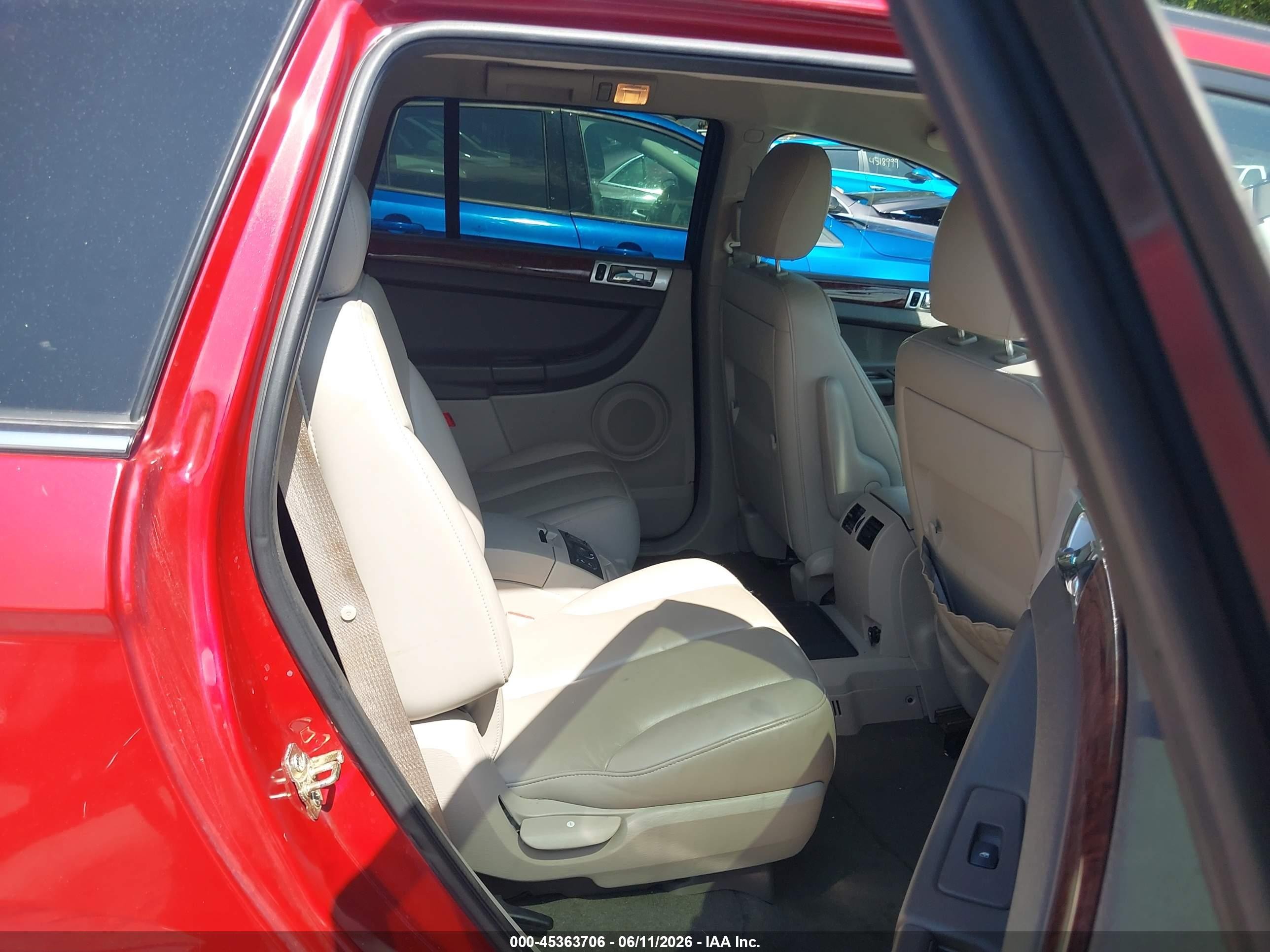 2006 Chrysler Pacifica Touring Red vin: 2A4GF68406R885624