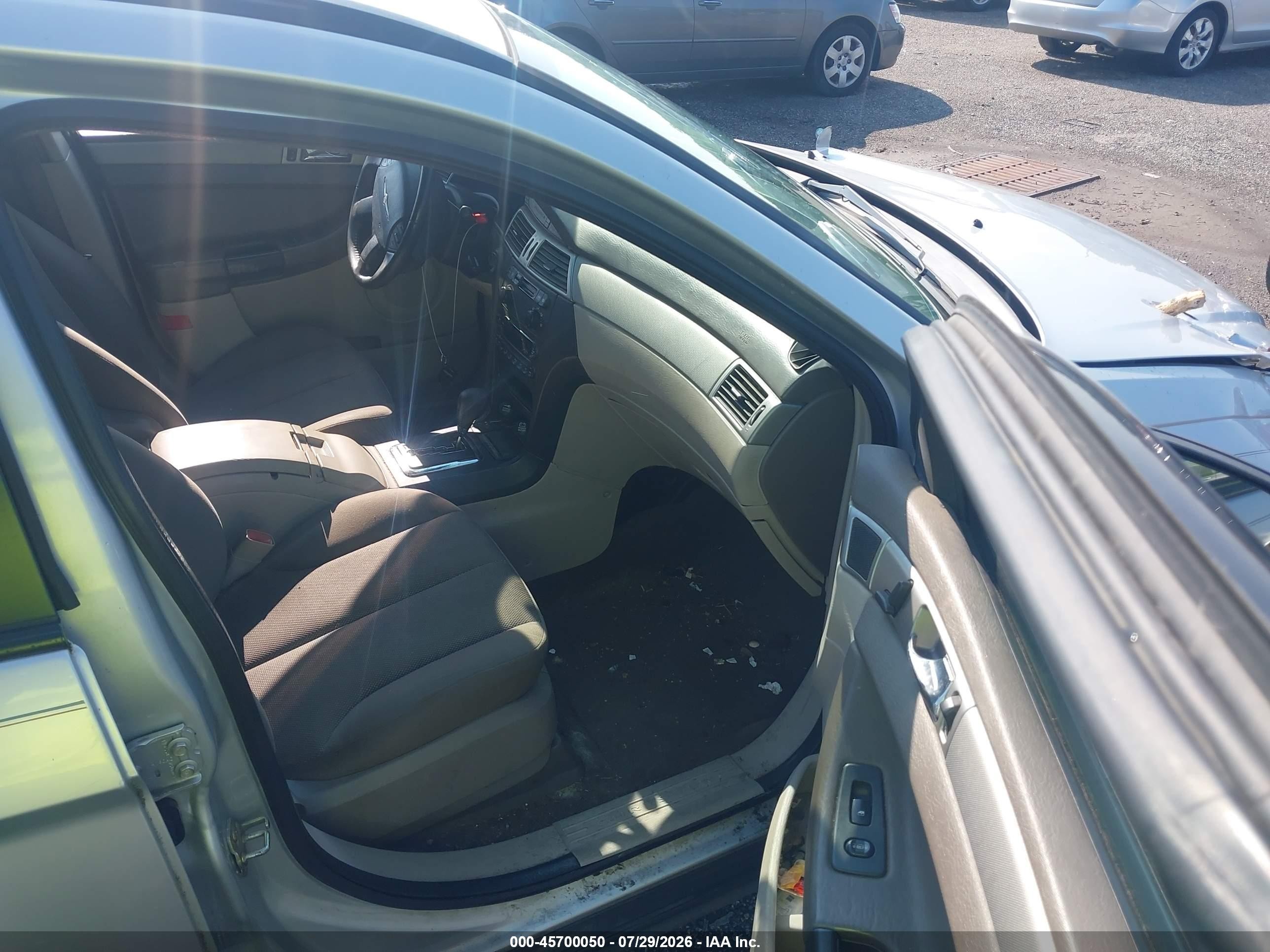 2006 Chrysler Pacifica   Silver vin: 2A4GM48496R649239