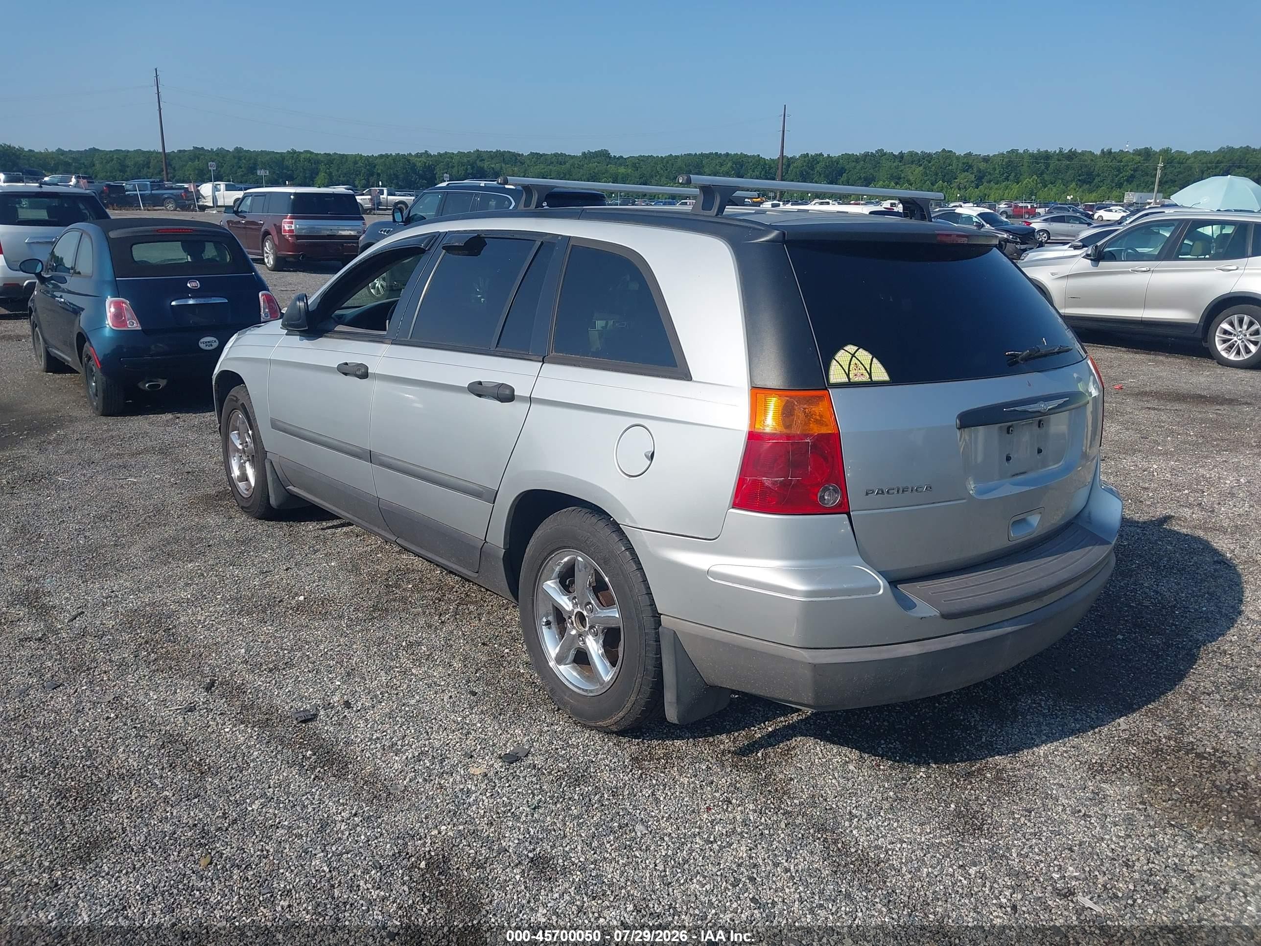 2006 Chrysler Pacifica   Silver vin: 2A4GM48496R649239