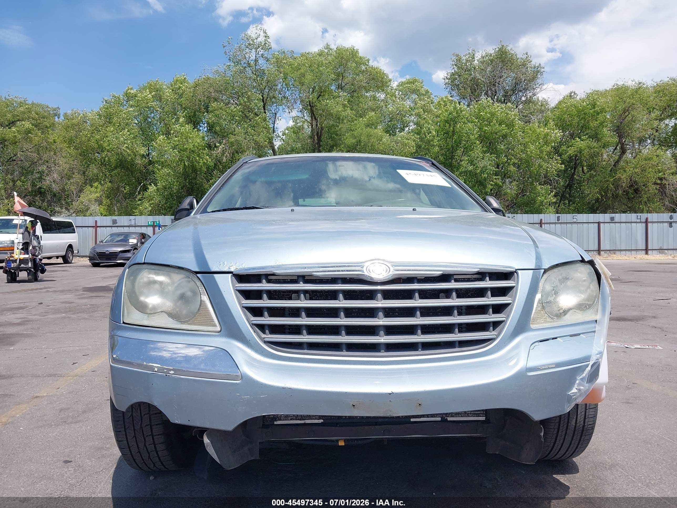2006 Chrysler Pacifica Touring Light Blue vin: 2A4GM68486R863280