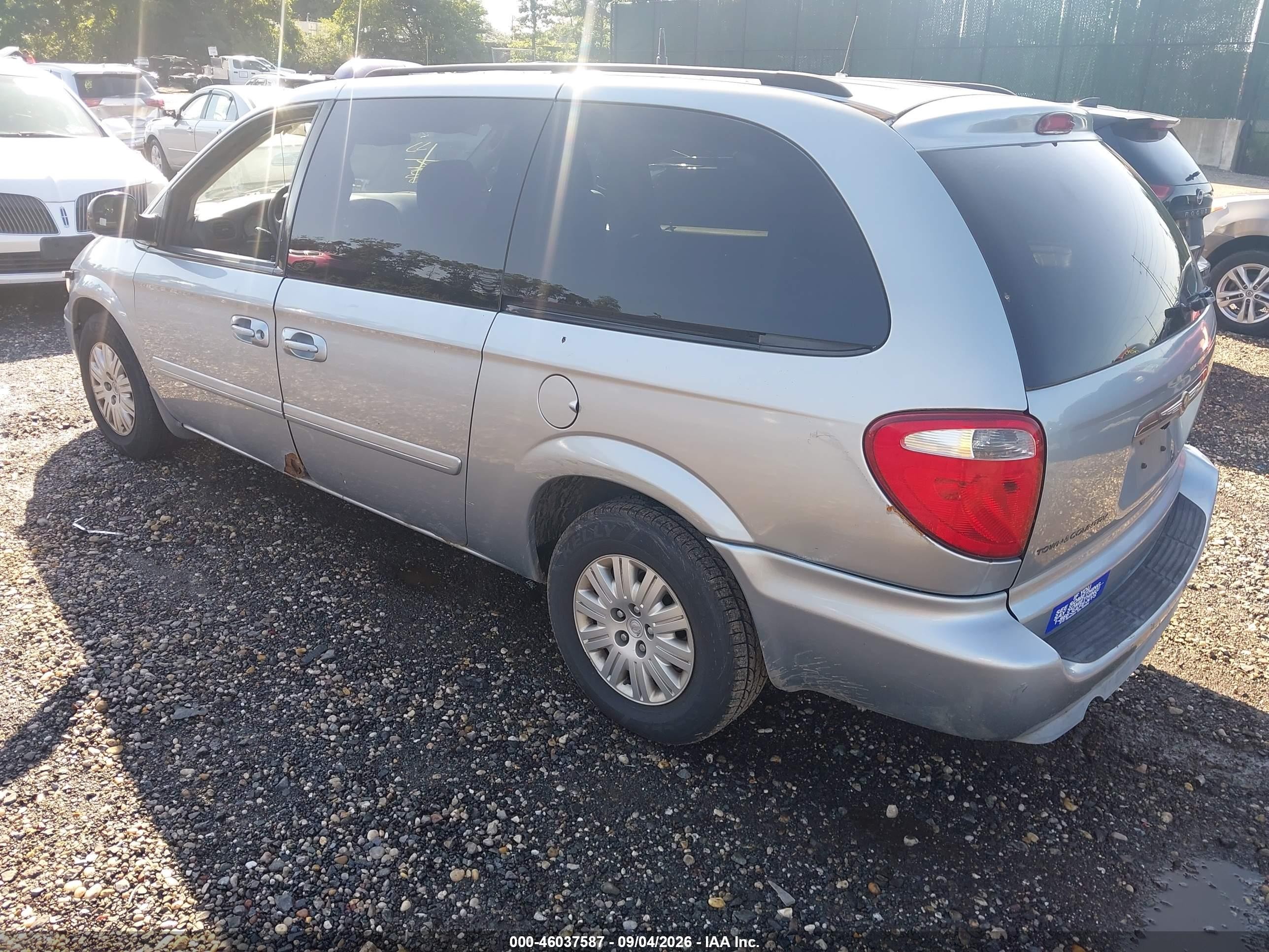 2006 Chrysler Town & Country Lx Blue vin: 2A4GP44R06R779676