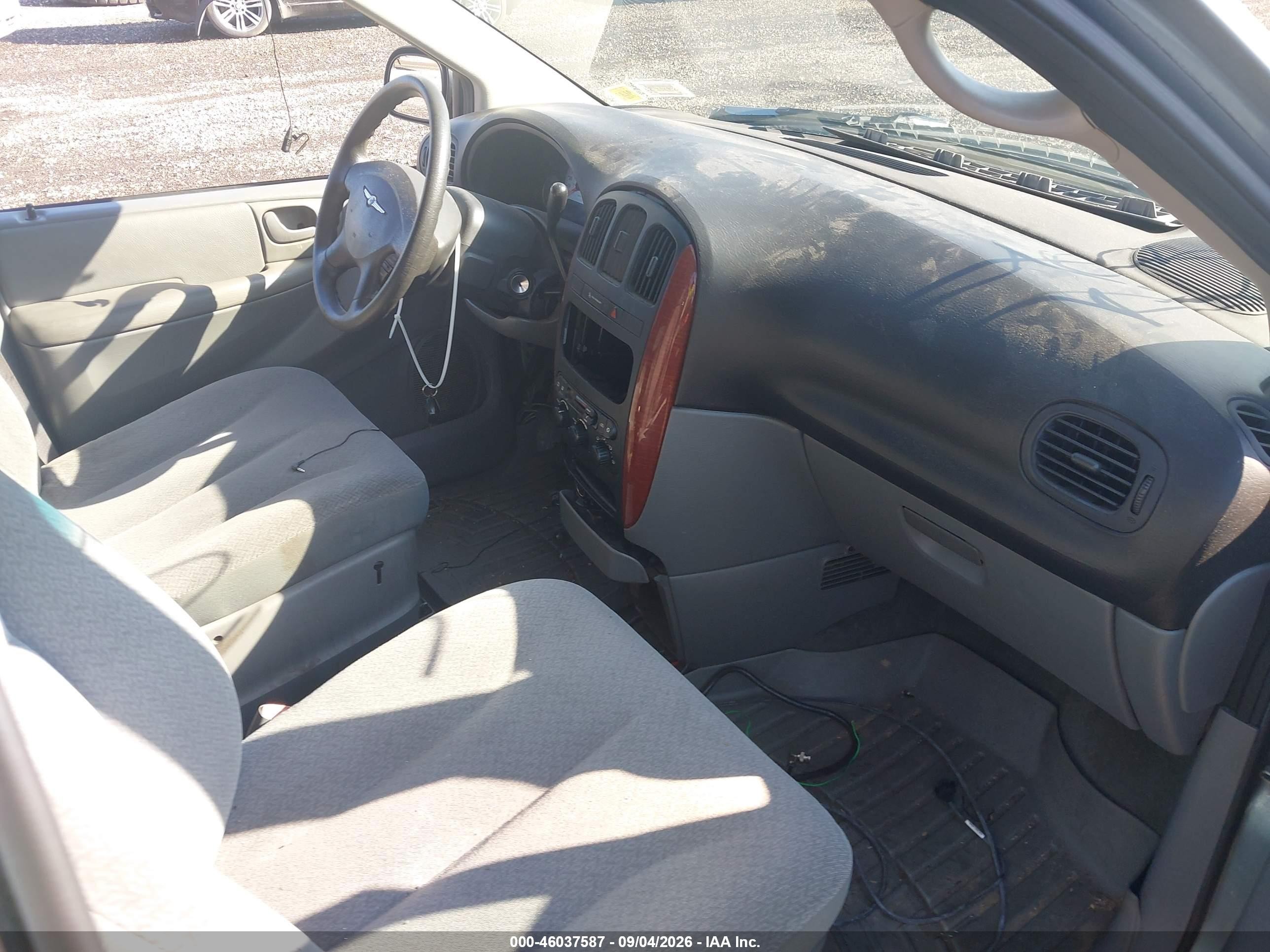 2006 Chrysler Town & Country Lx Blue vin: 2A4GP44R06R779676