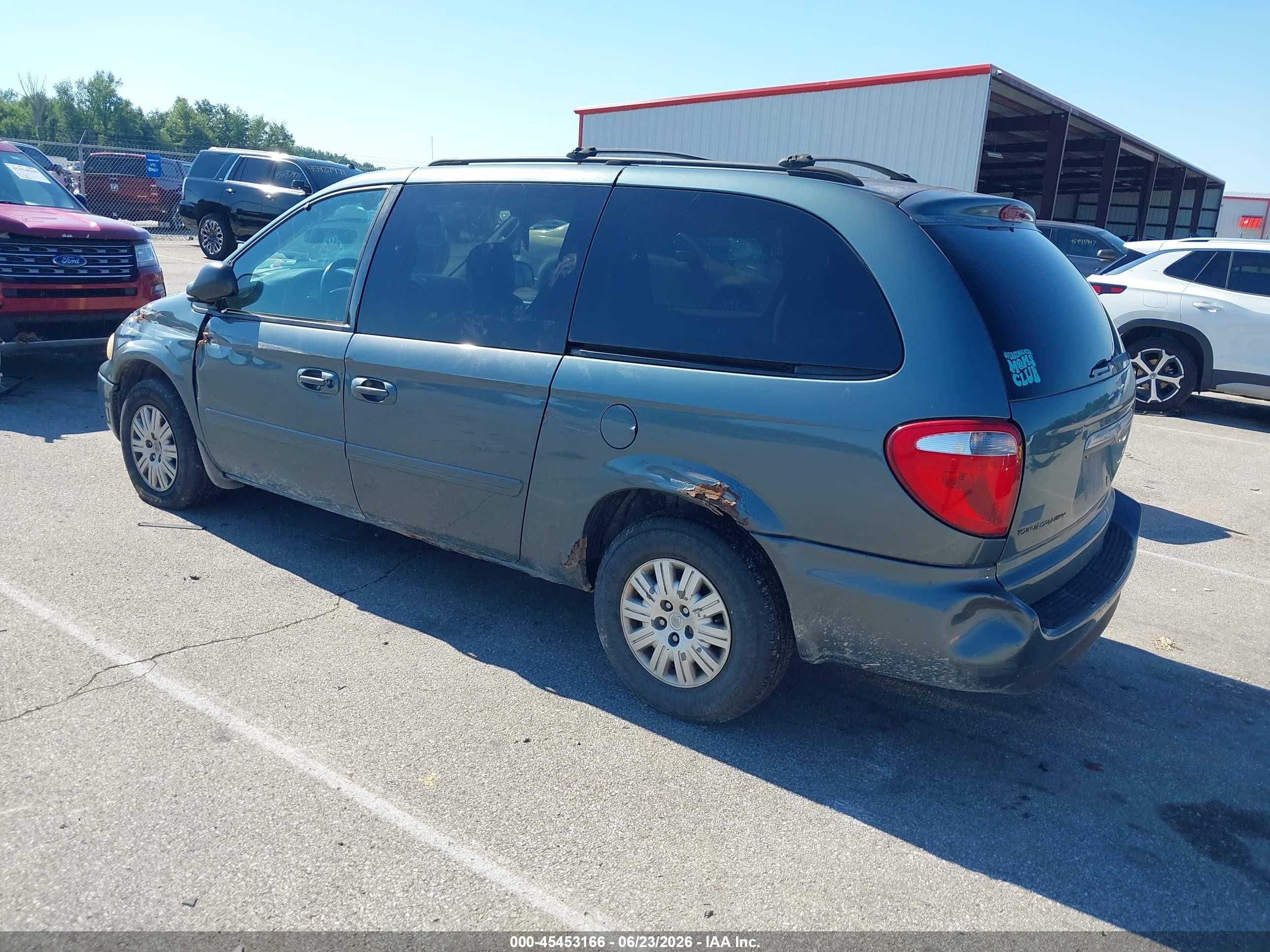 2006 Chrysler Town & Country Lx Blue vin: 2A4GP44R06R794923