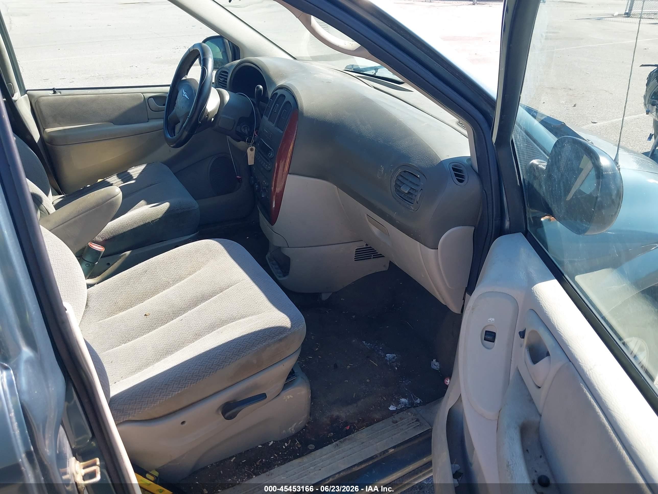 2006 Chrysler Town & Country Lx Blue vin: 2A4GP44R06R794923