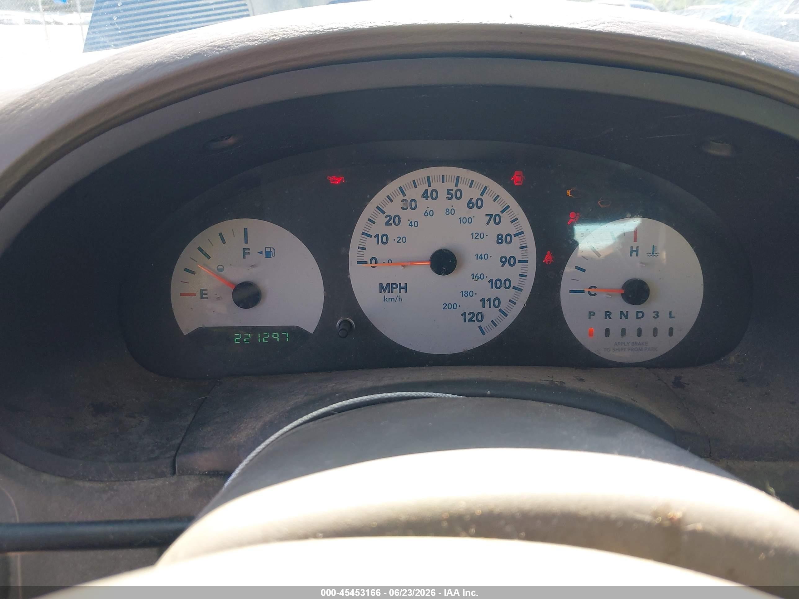 2006 Chrysler Town & Country Lx Blue vin: 2A4GP44R06R794923