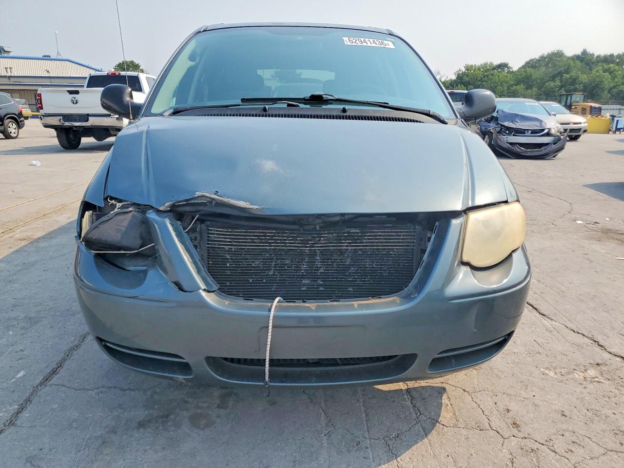 2007 Chrysler Town & Country Lx Blue vin: 2A4GP44R17R133564