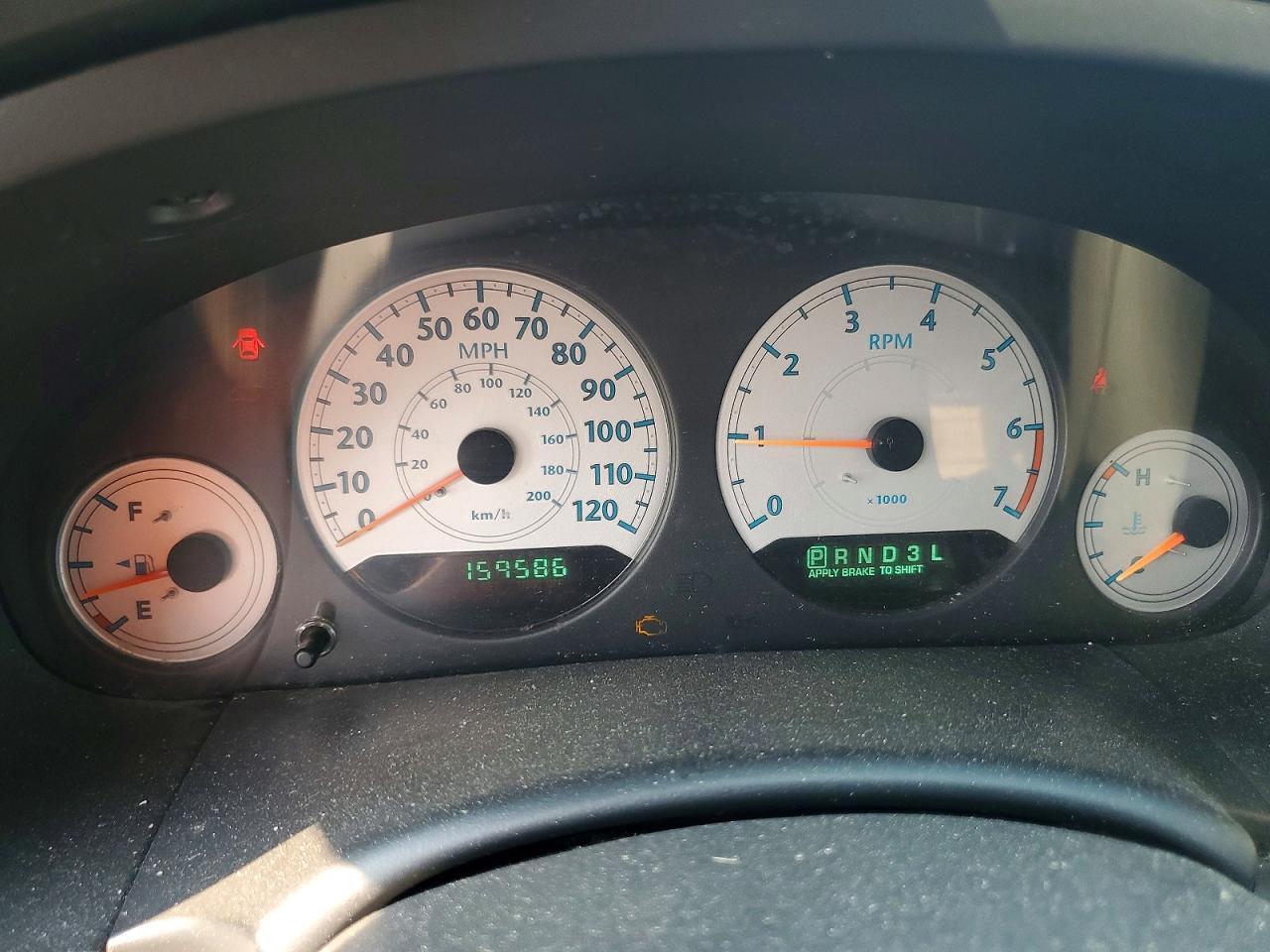 2007 Chrysler Town & Country Lx Blue vin: 2A4GP44R17R133564