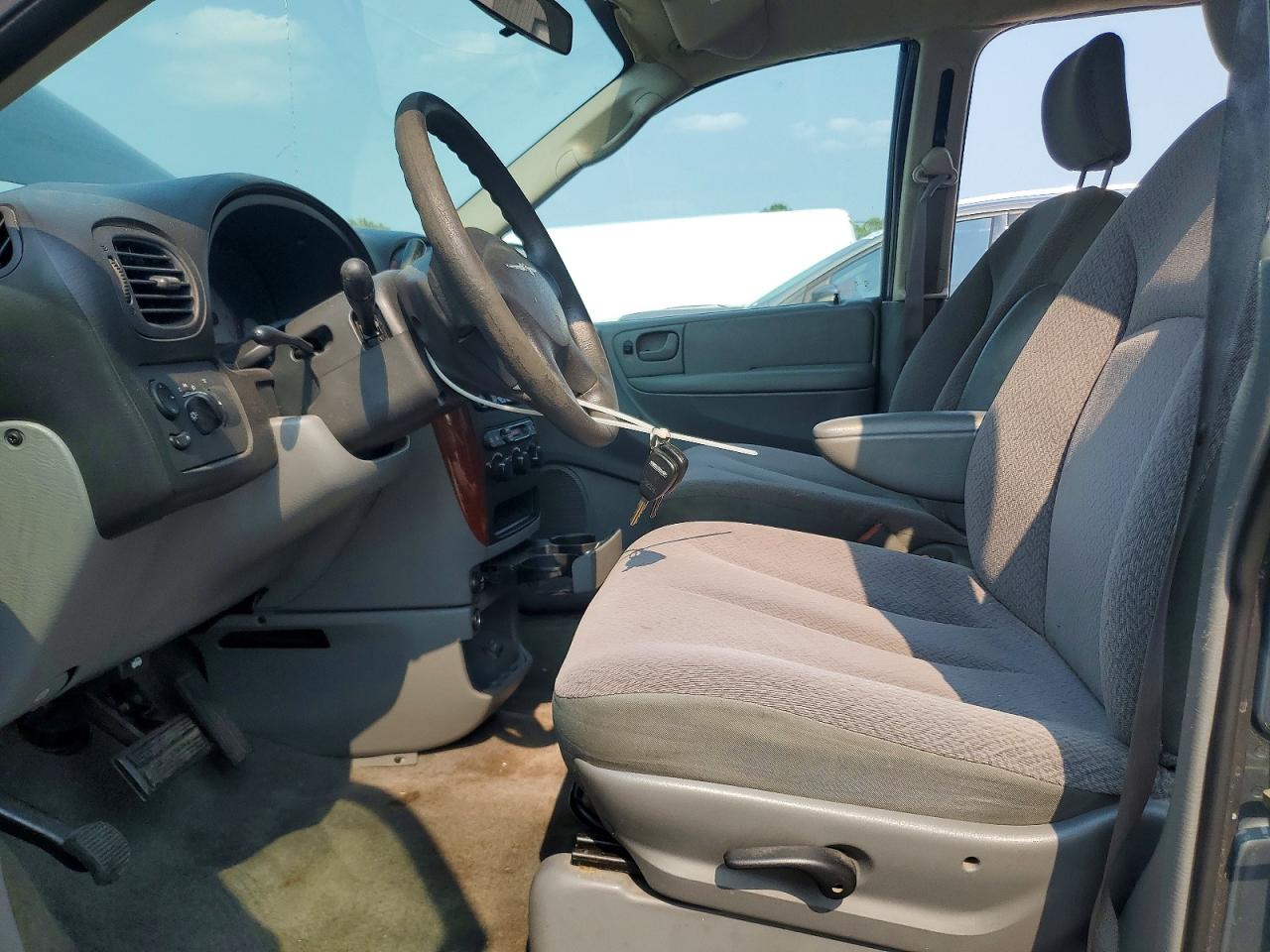 2007 Chrysler Town & Country Lx Blue vin: 2A4GP44R17R133564