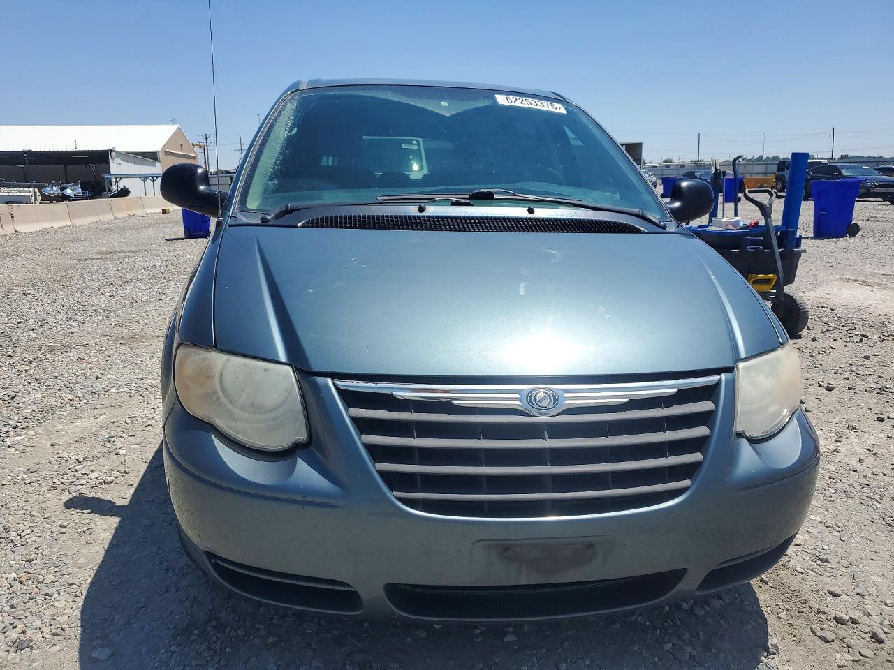 2007 Chrysler Town & Country Lx Blue vin: 2A4GP44R17R166810