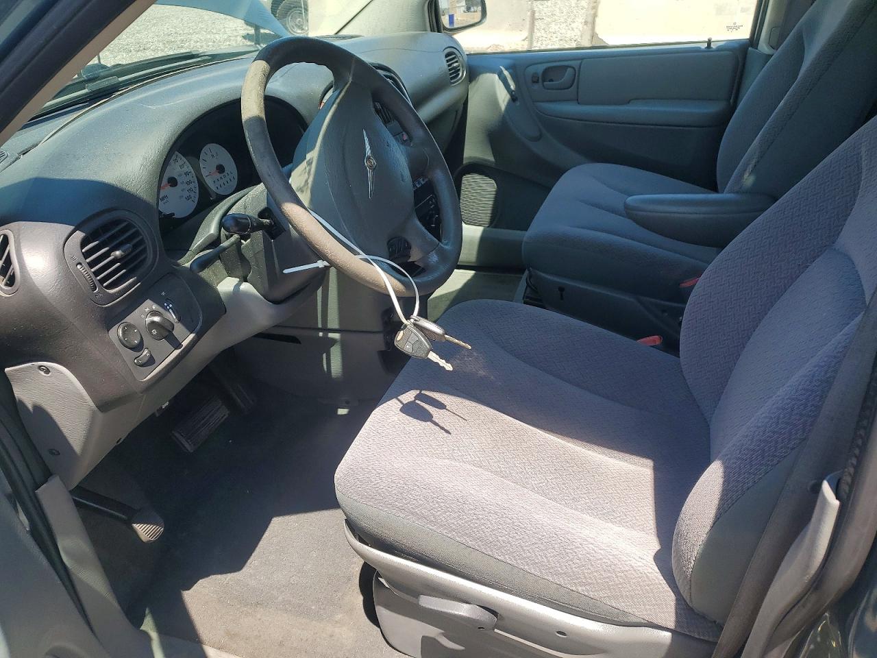 2007 Chrysler Town & Country Lx Blue vin: 2A4GP44R17R166810