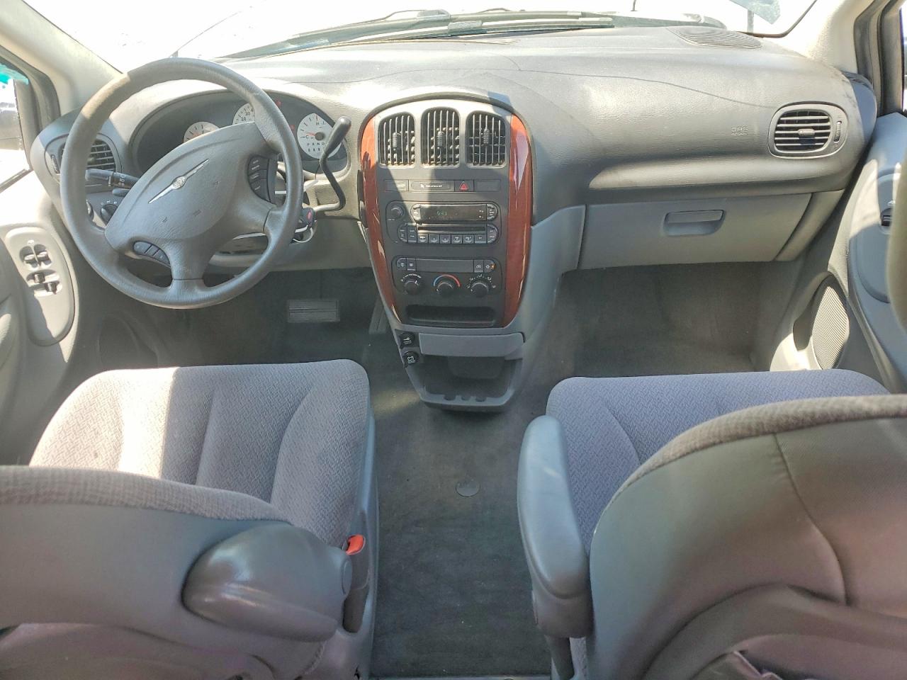 2007 Chrysler Town & Country Lx Blue vin: 2A4GP44R17R166810