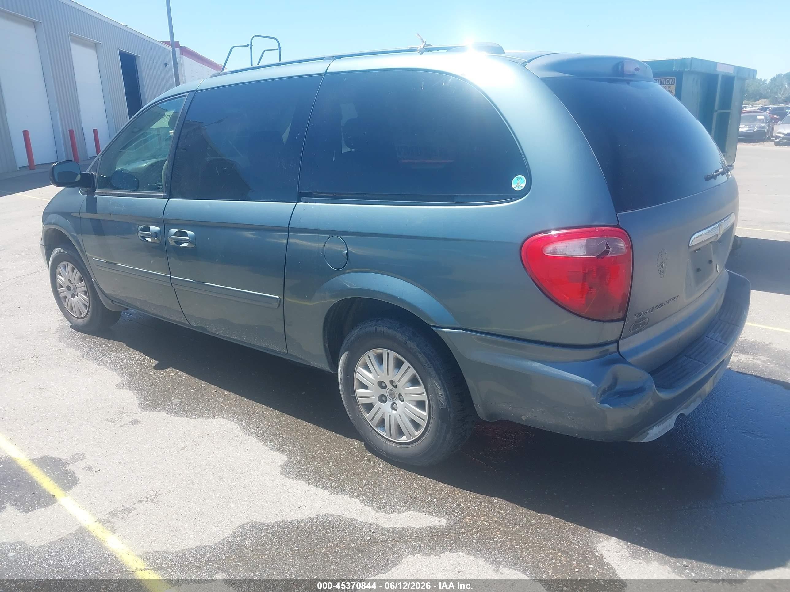 2006 Chrysler Town & Country Lx Blue vin: 2A4GP44R26R659958