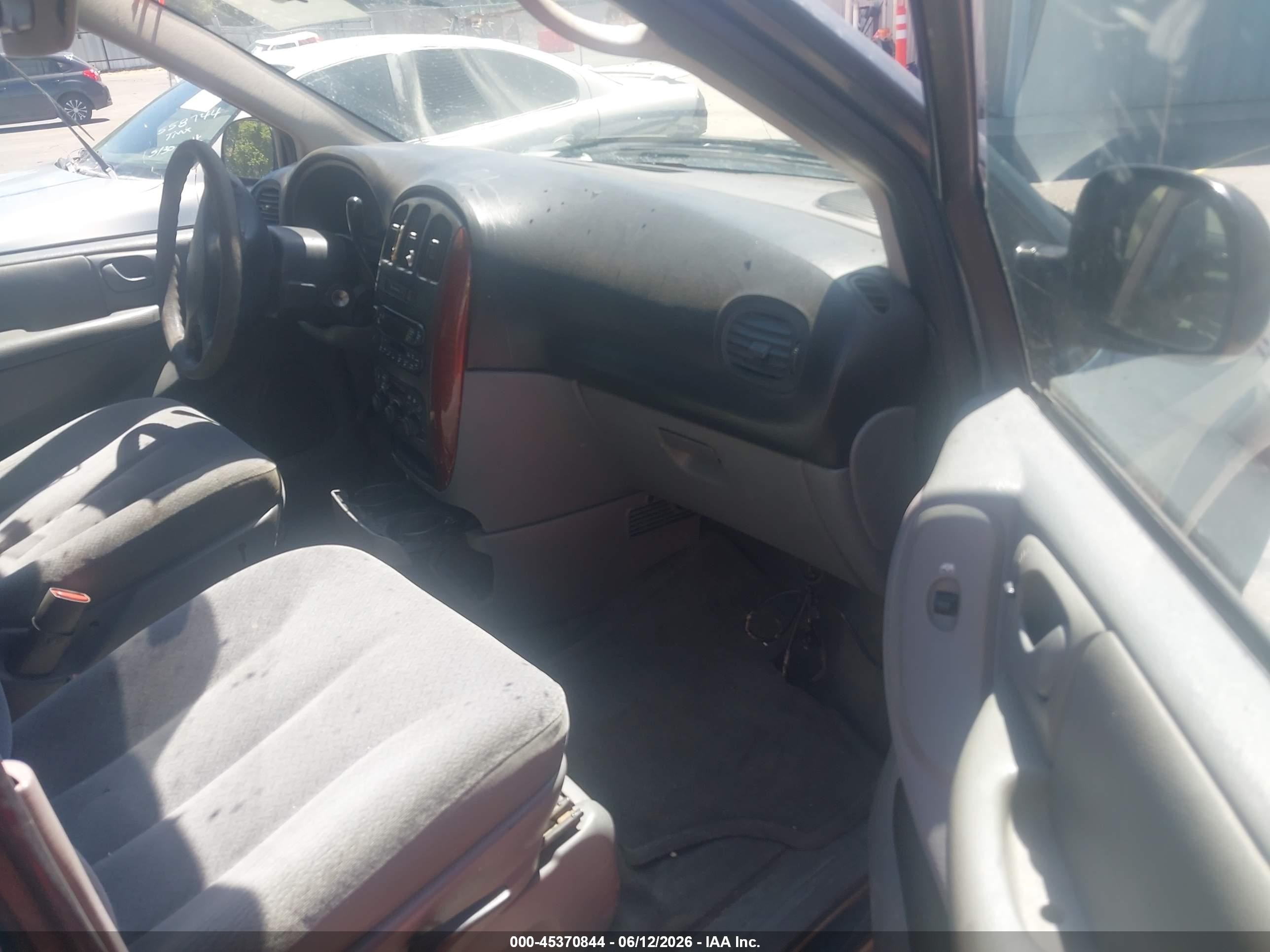 2006 Chrysler Town & Country Lx Blue vin: 2A4GP44R26R659958