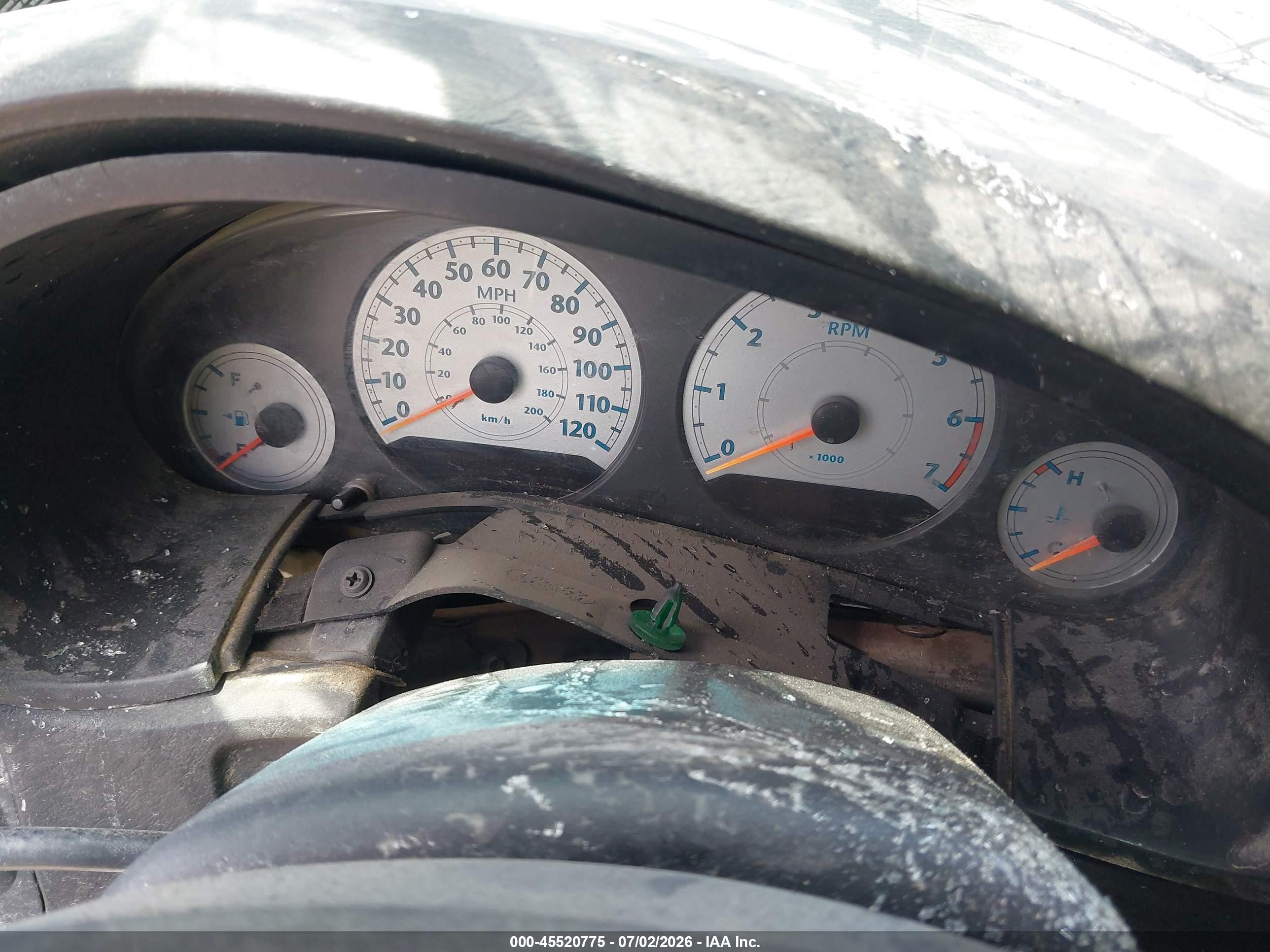 2006 Chrysler Town & Country Lx Blue vin: 2A4GP44R26R861232