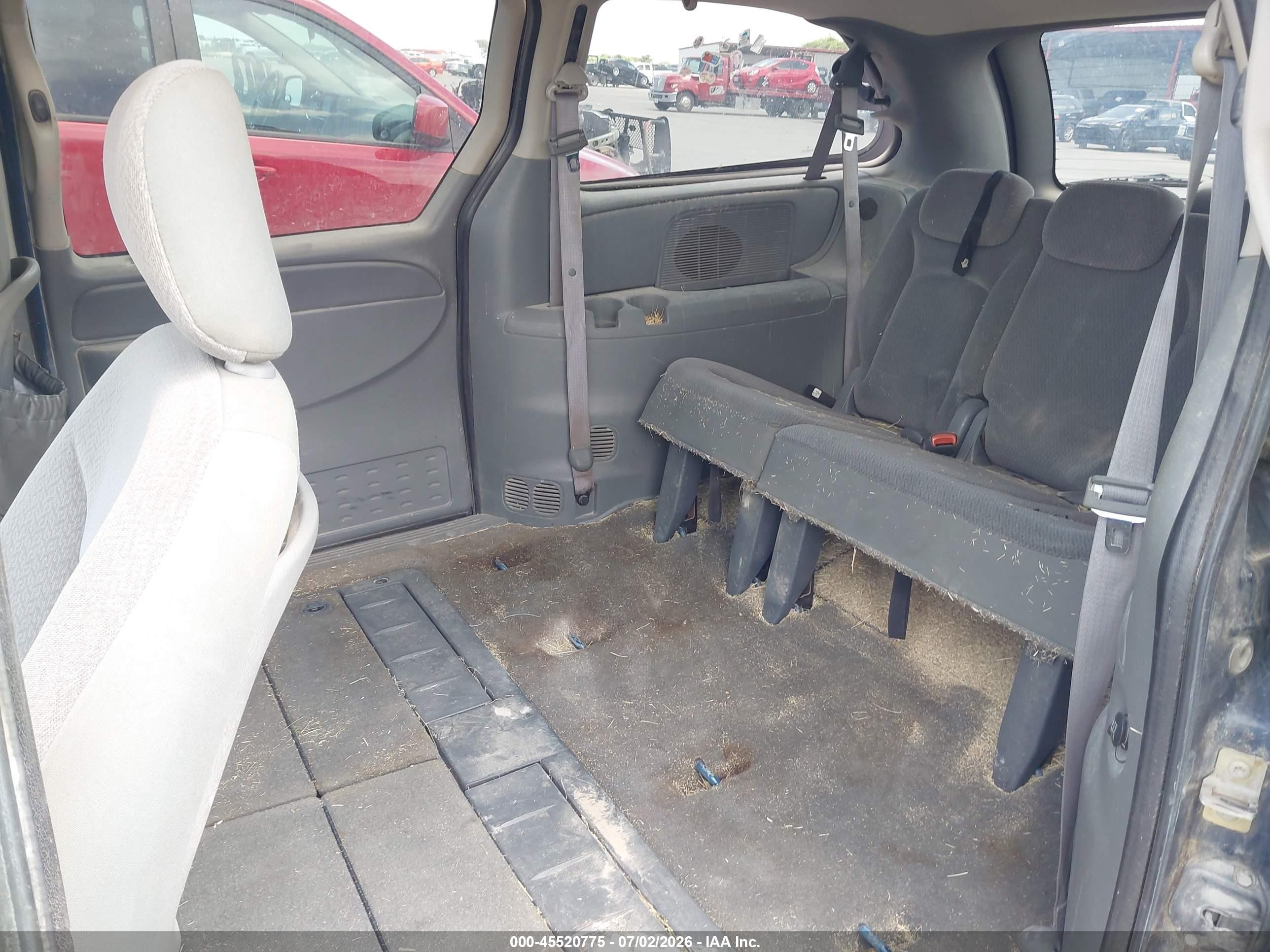 2006 Chrysler Town & Country Lx Blue vin: 2A4GP44R26R861232