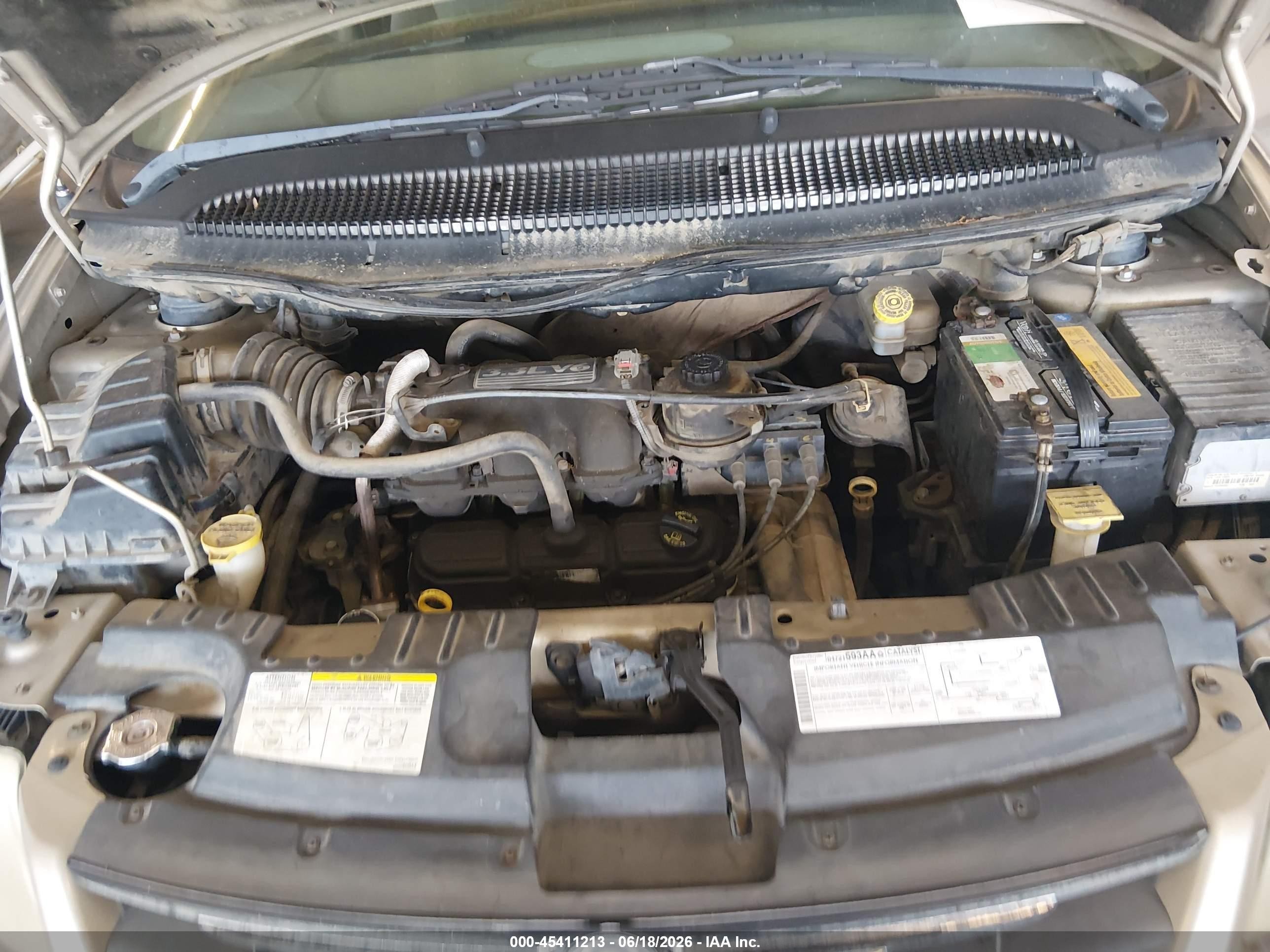 2006 Chrysler Town & Country Lx Gold vin: 2A4GP44R36R723490