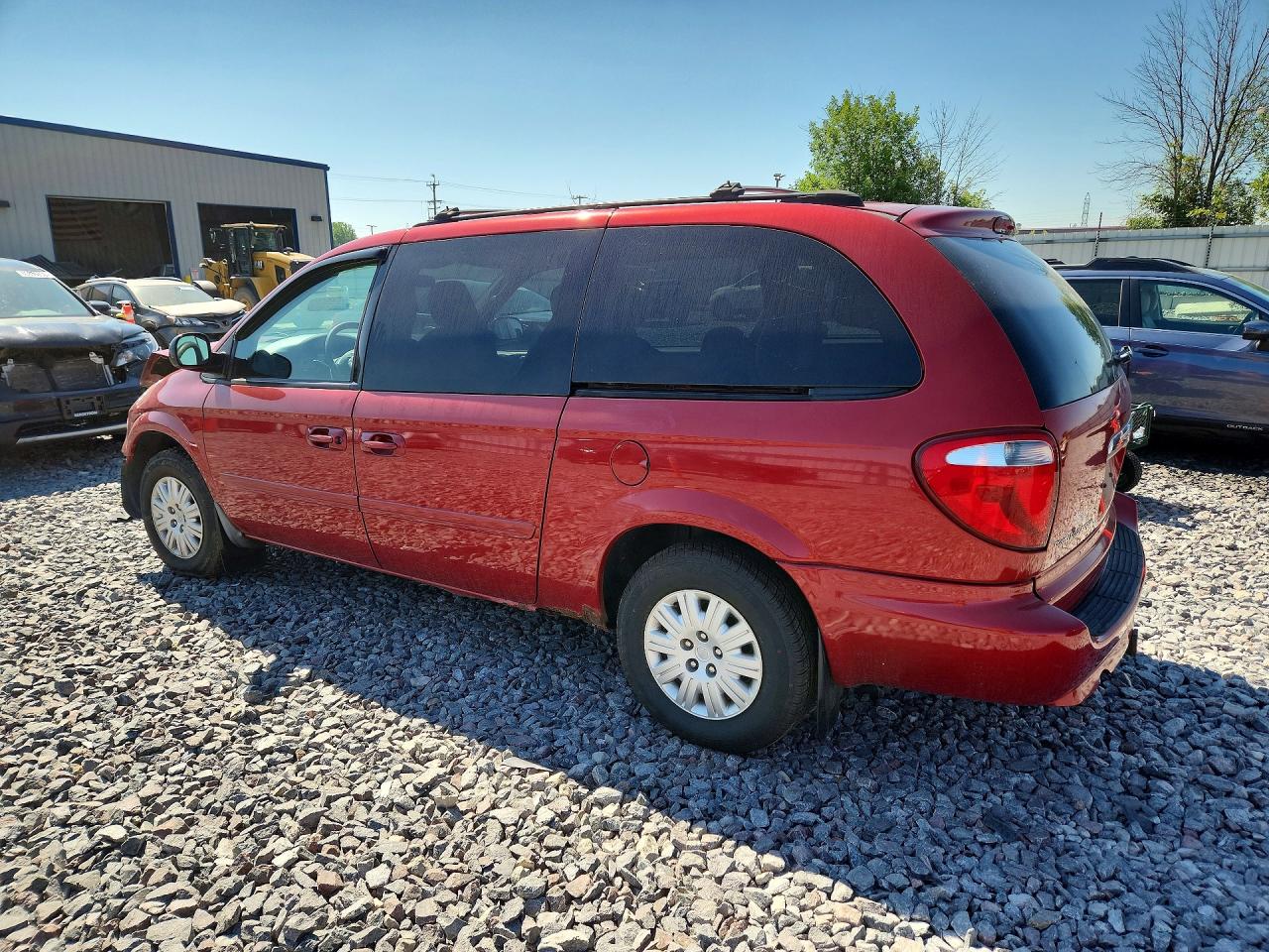 2006 Chrysler Town & Country Lx Красный vin: 2A4GP44R46R616044