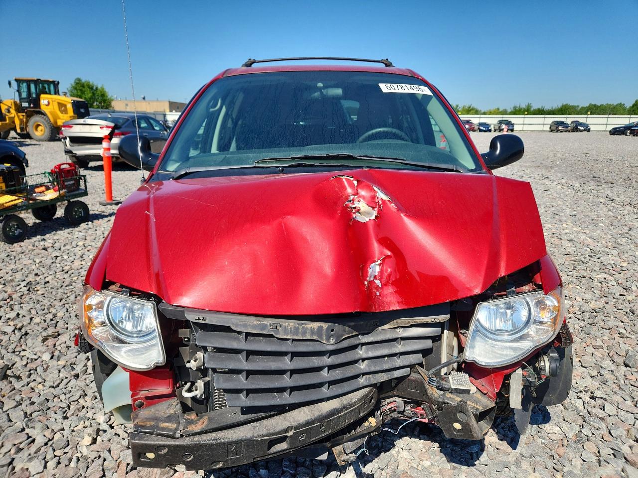 2006 Chrysler Town & Country Lx Красный vin: 2A4GP44R46R616044