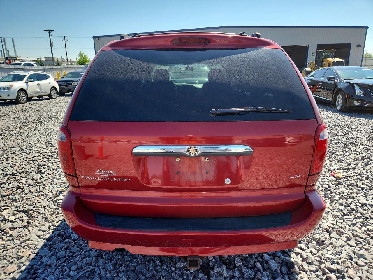 2006 Chrysler Town & Country Lx Красный vin: 2A4GP44R46R616044