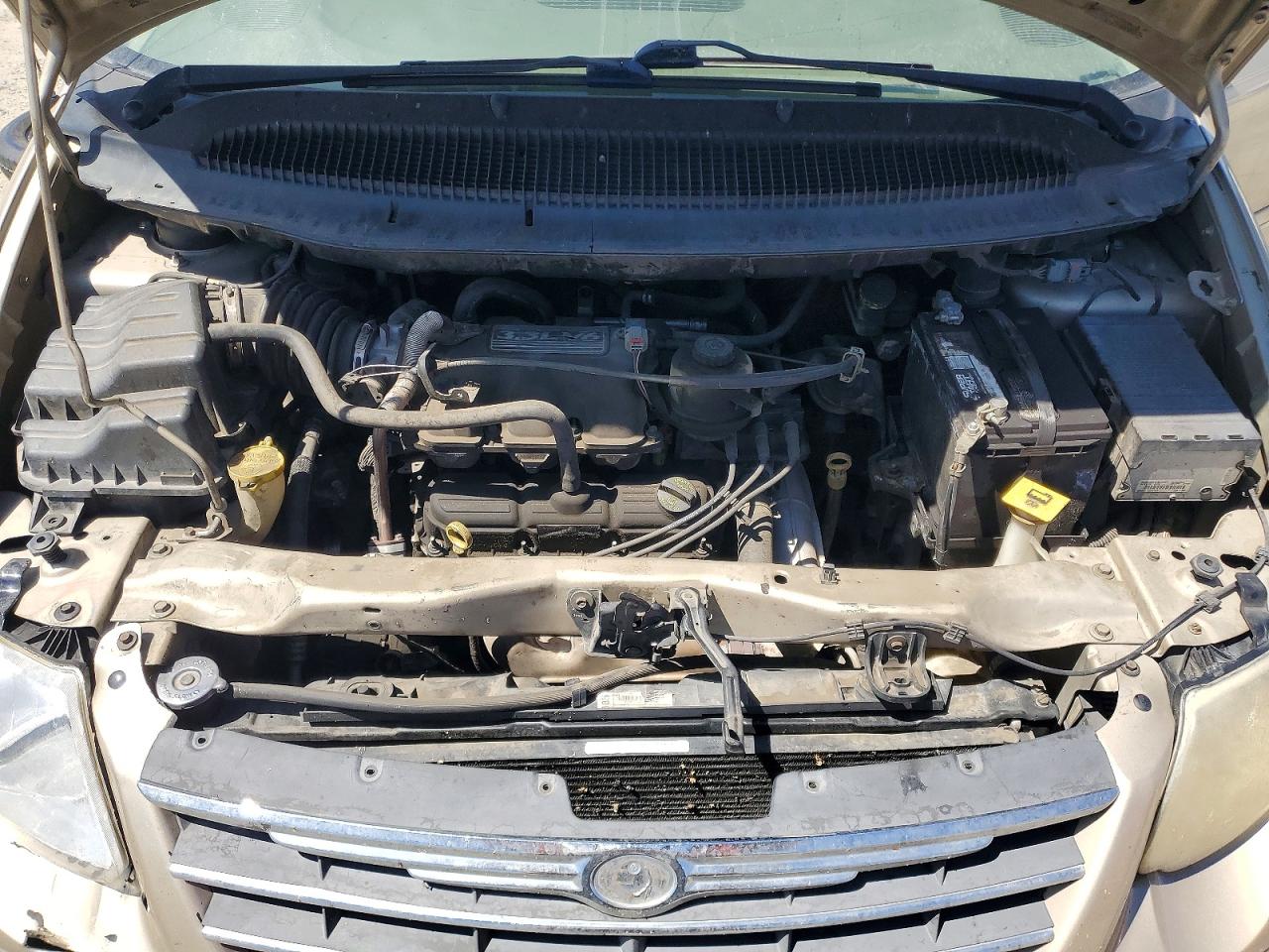 2007 Chrysler Town & Country Lx Beige vin: 2A4GP44R47R174836