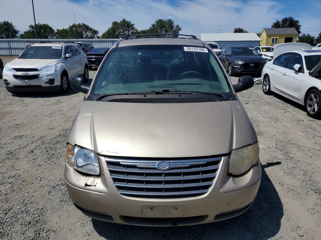 2007 Chrysler Town & Country Lx Beige vin: 2A4GP44R47R174836