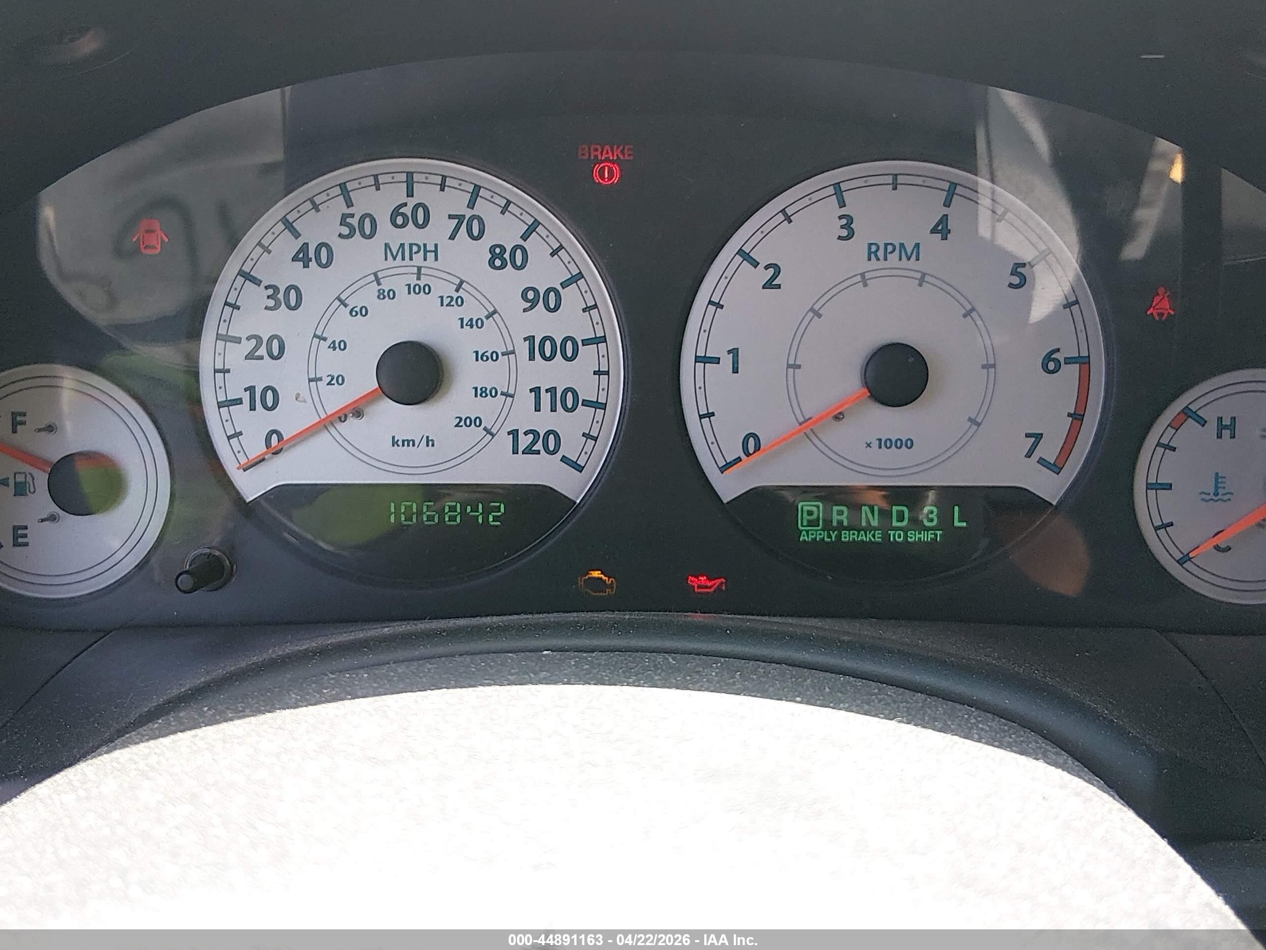 2007 Chrysler Town & Country Lx Light Blue vin: 2A4GP44R57R216916