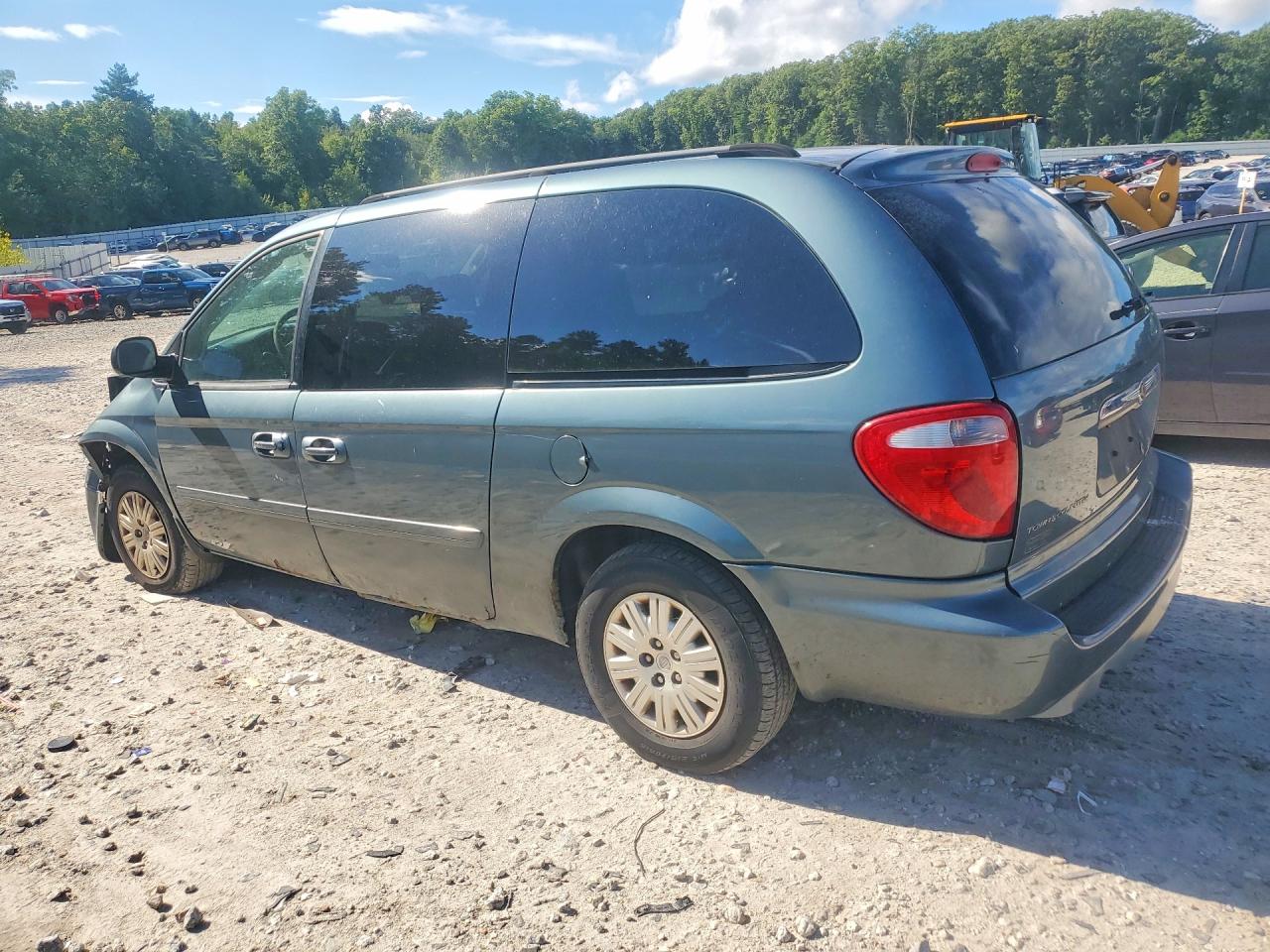 2007 Chrysler Town & Country Lx Green vin: 2A4GP44R57R340233