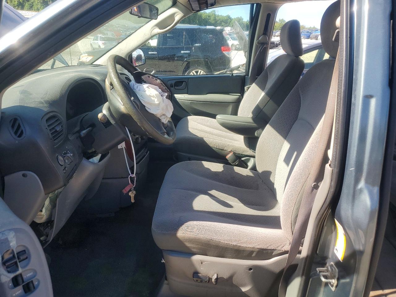 2007 Chrysler Town & Country Lx Green vin: 2A4GP44R57R340233