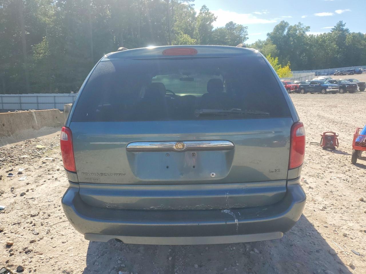2007 Chrysler Town & Country Lx Green vin: 2A4GP44R57R340233