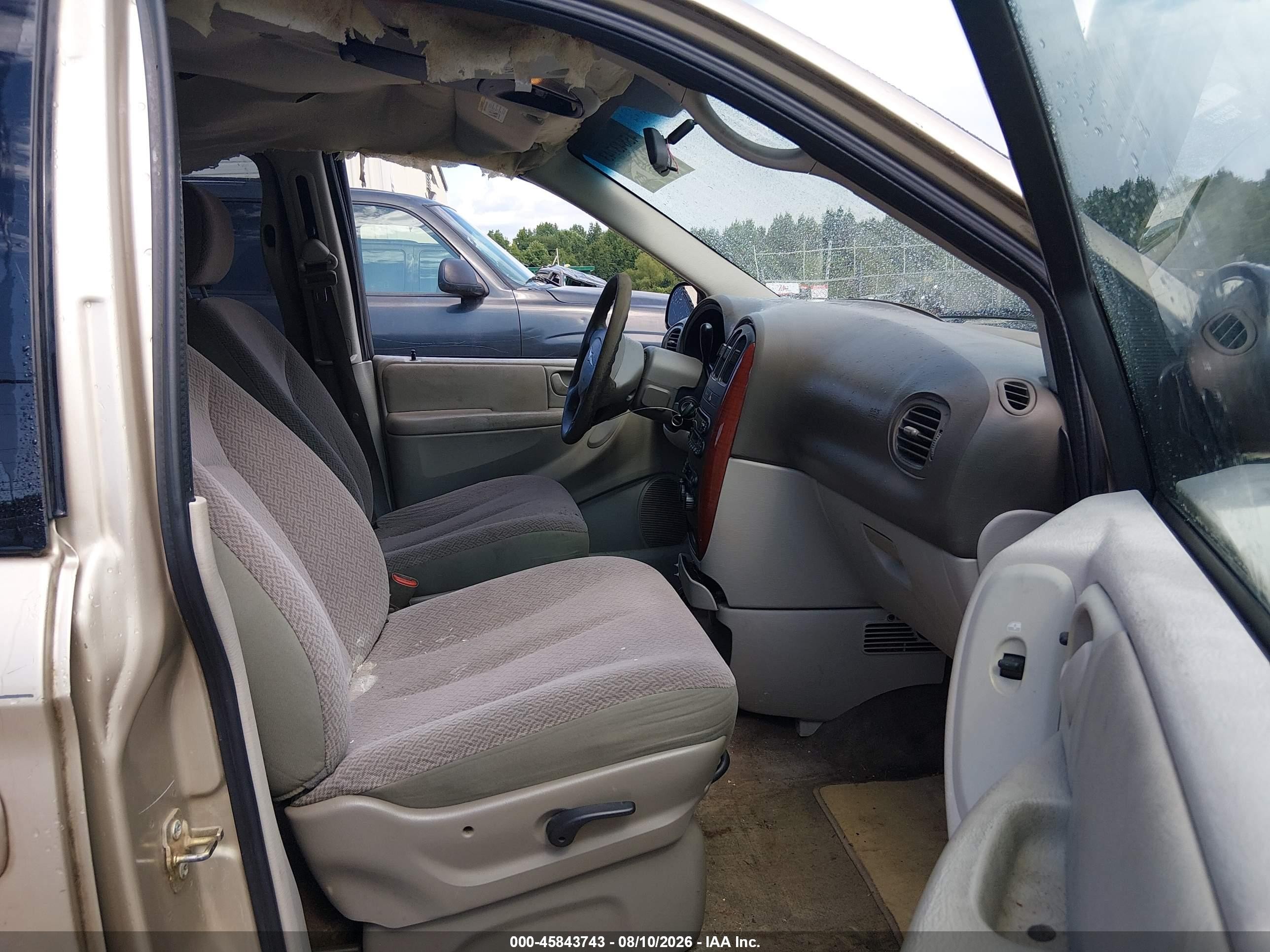 2007 Chrysler Town & Country Lx Gold vin: 2A4GP44R87R190215
