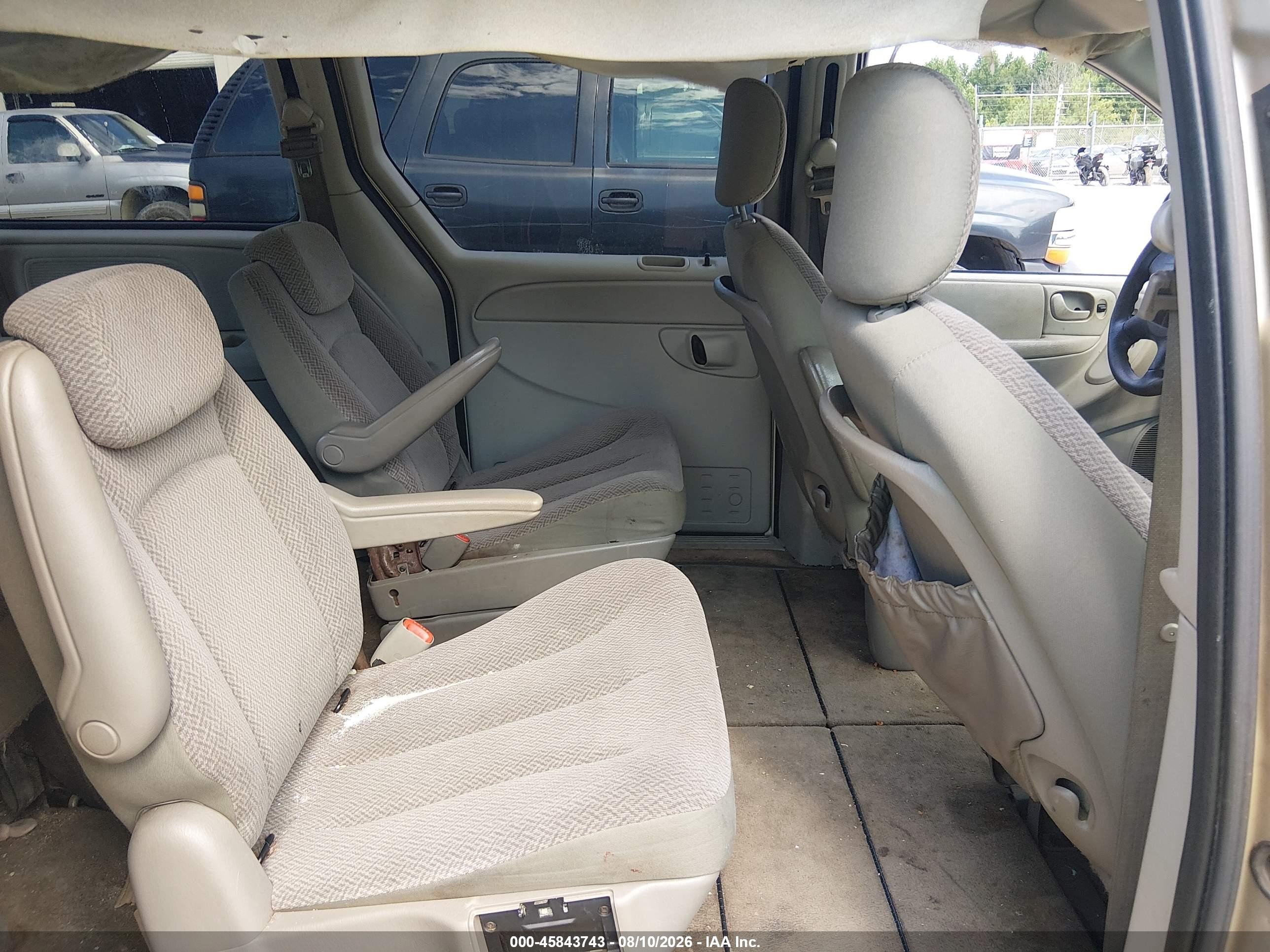 2007 Chrysler Town & Country Lx Gold vin: 2A4GP44R87R190215