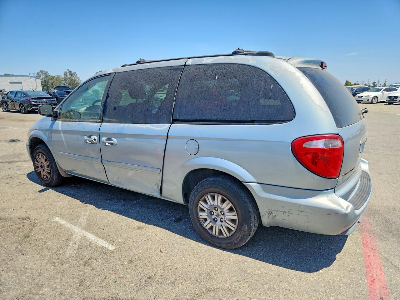 2006 Chrysler Town & Country Lx Blue vin: 2A4GP44RX6R728539