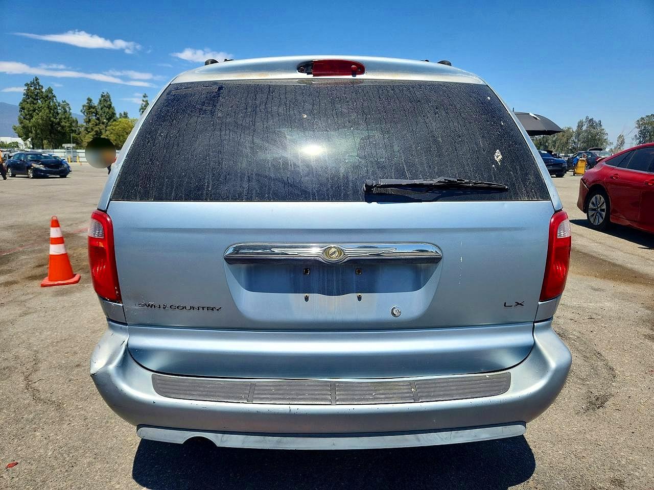 2006 Chrysler Town & Country Lx Blue vin: 2A4GP44RX6R728539