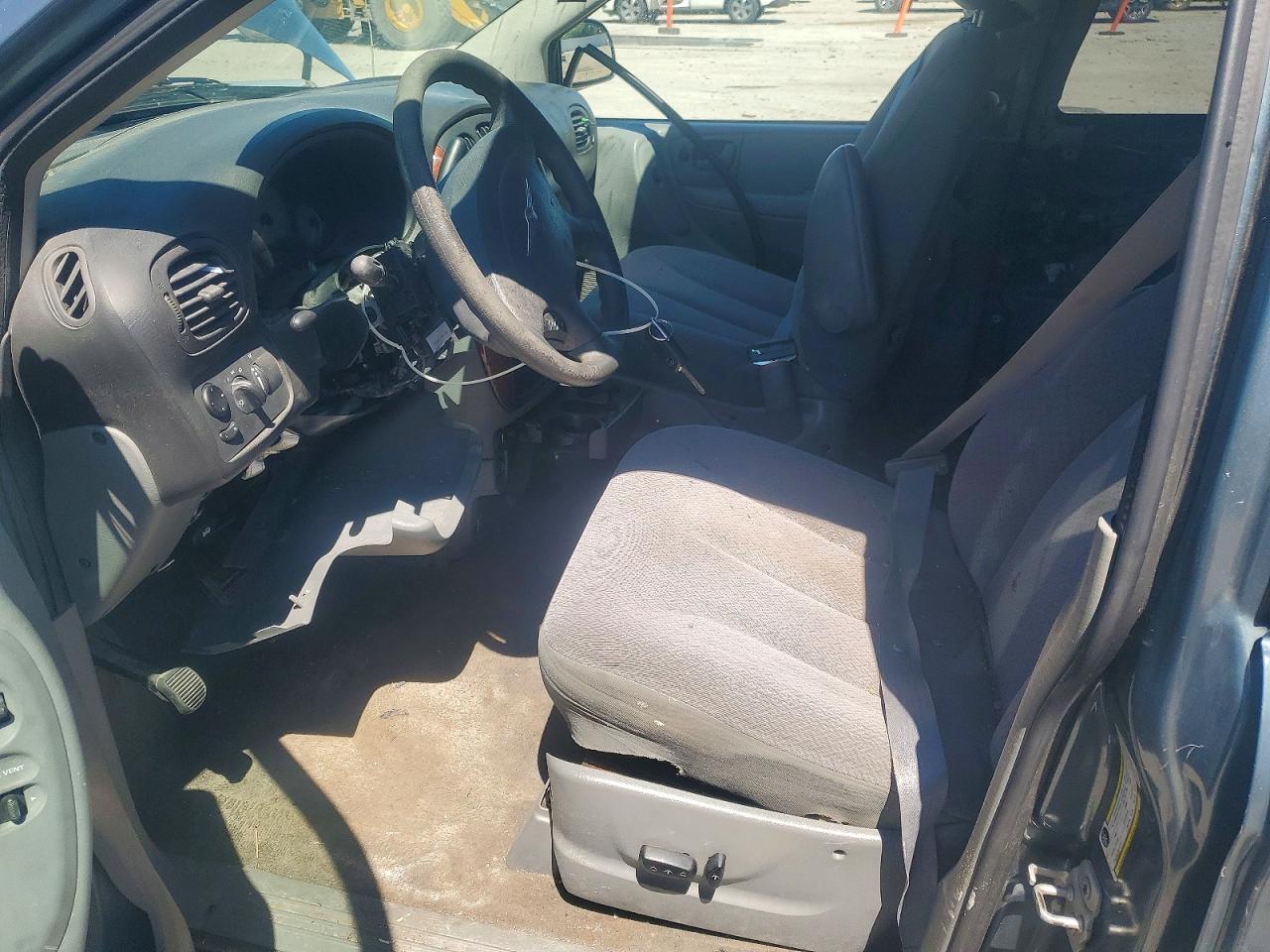 2007 Chrysler Town & Country Lx Blue vin: 2A4GP44RX7R252357