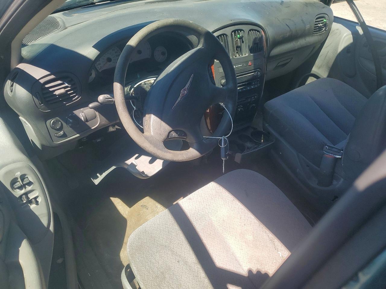 2007 Chrysler Town & Country Lx Blue vin: 2A4GP44RX7R252357
