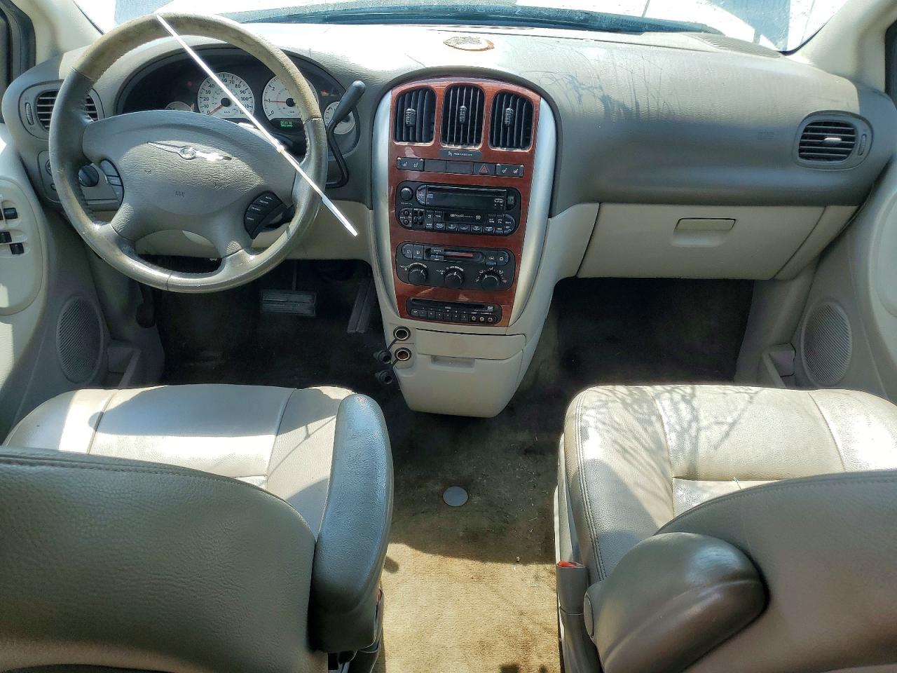 2007 Chrysler Town & Country Touring Синий vin: 2A4GP54L07R188945