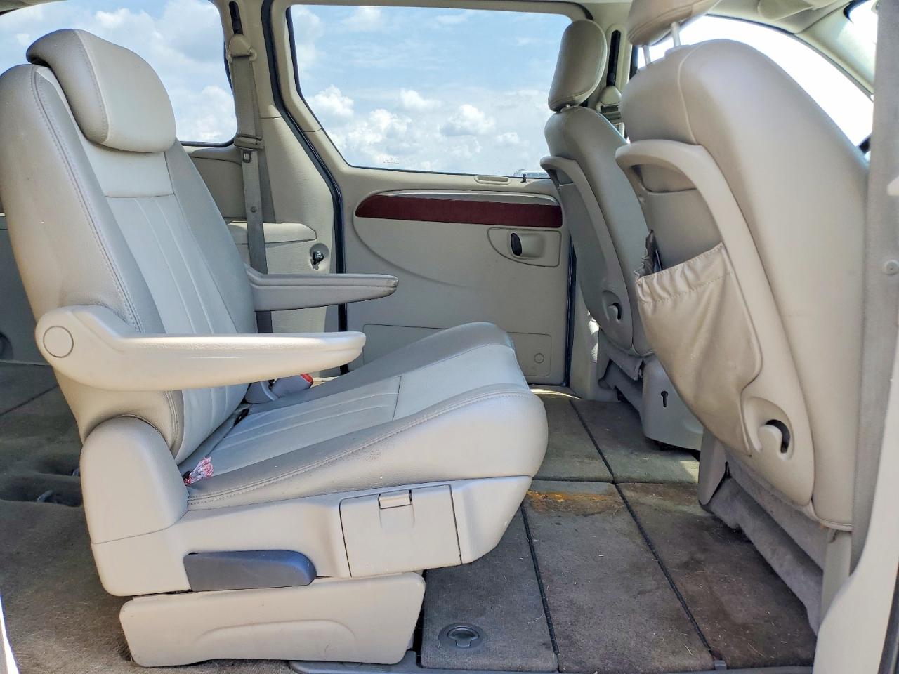 2007 Chrysler Town & Country Touring Синий vin: 2A4GP54L07R188945