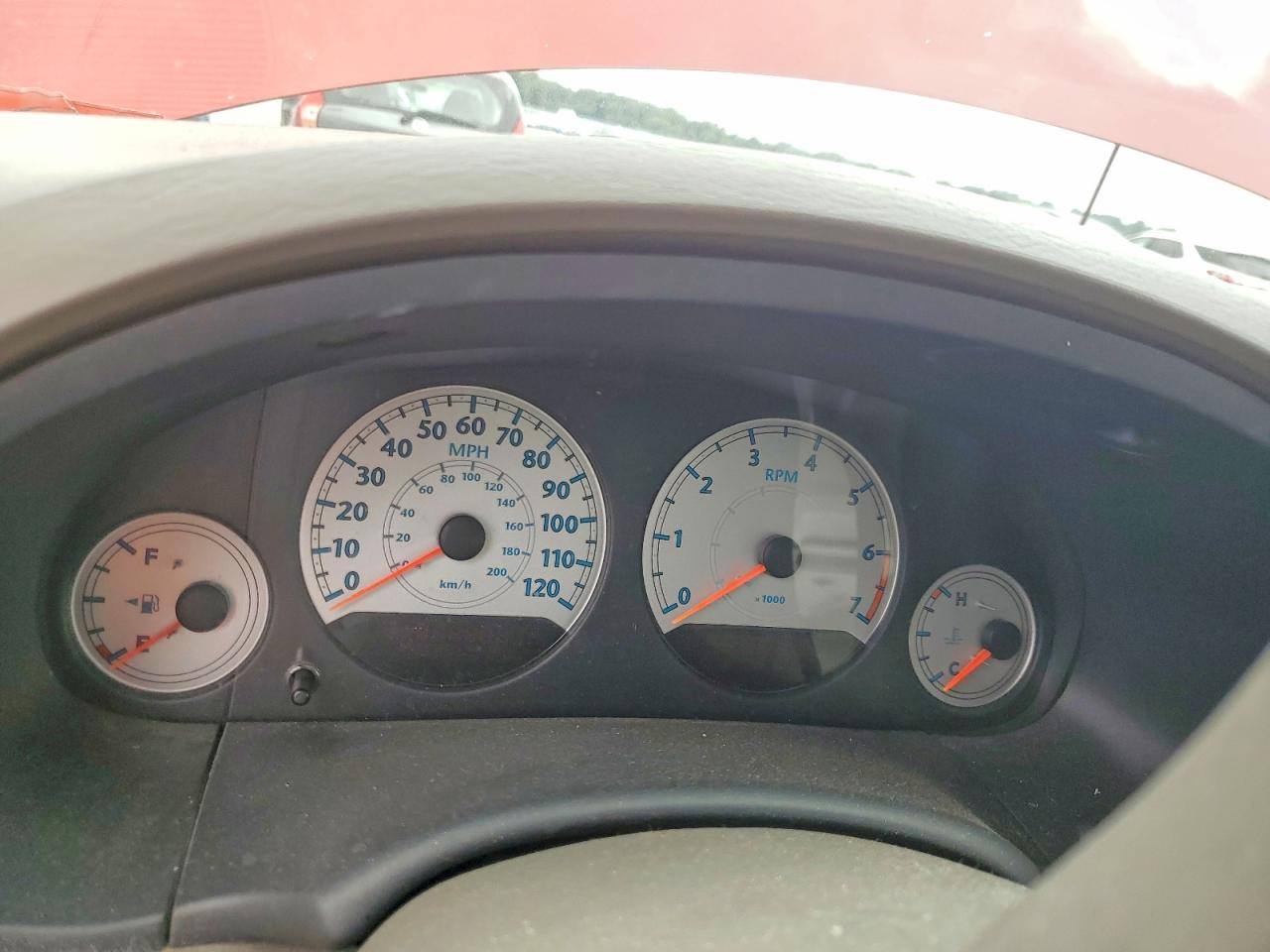 2007 Chrysler Town & Country Touring Красный vin: 2A4GP54L07R279844