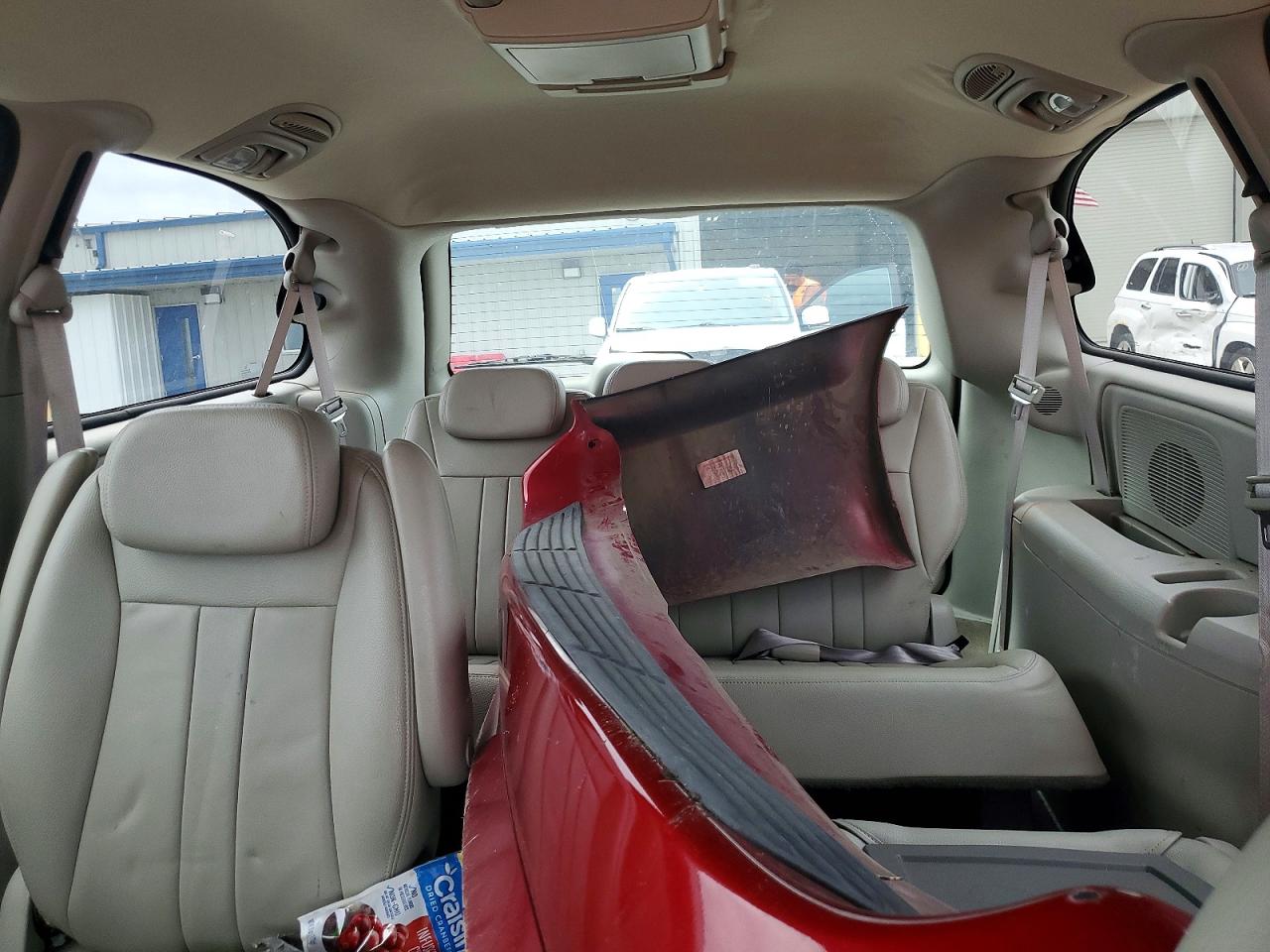 2007 Chrysler Town & Country Touring Красный vin: 2A4GP54L07R279844