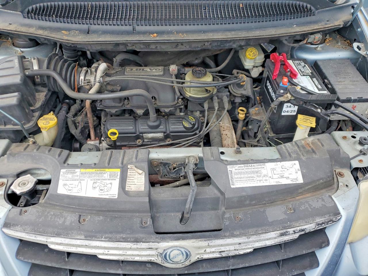 2006 Chrysler Town & Country Touring Blue vin: 2A4GP54L16R728835