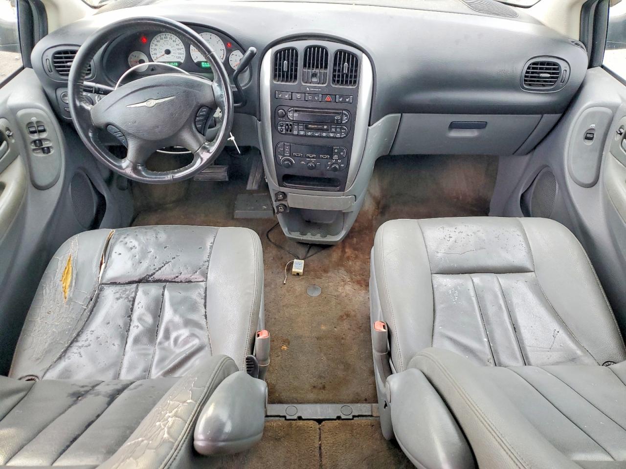 2006 Chrysler Town & Country Touring Blue vin: 2A4GP54L16R728835