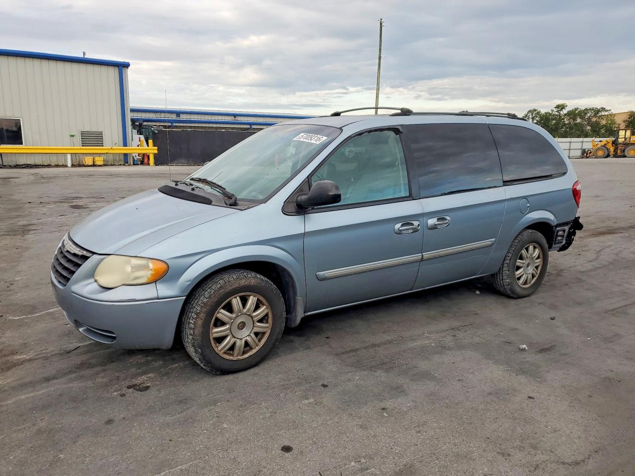 2006 Chrysler Town & Country Touring Blue vin: 2A4GP54L16R728835