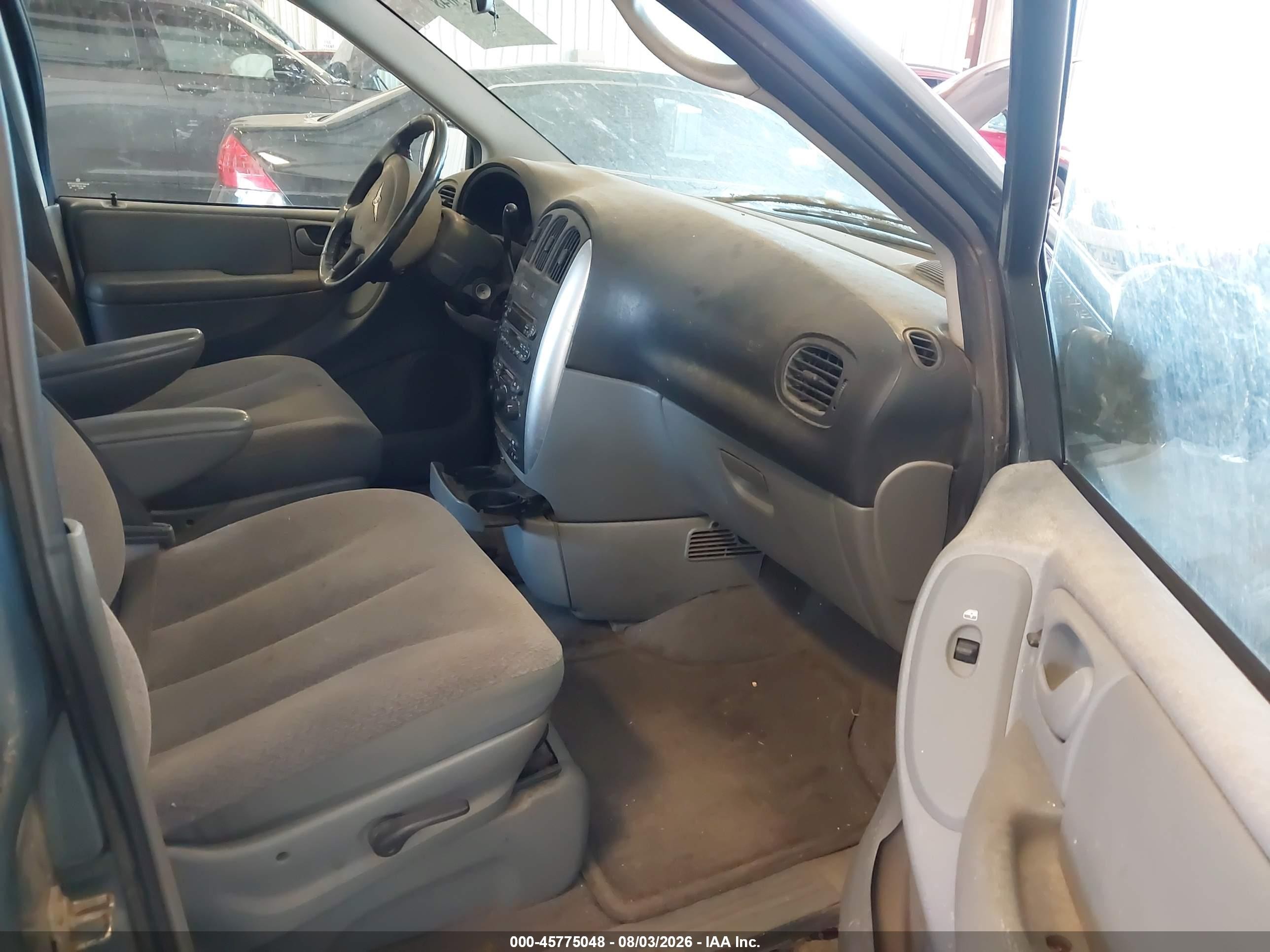 2006 Chrysler Town & Country Touring Серый vin: 2A4GP54L26R651747