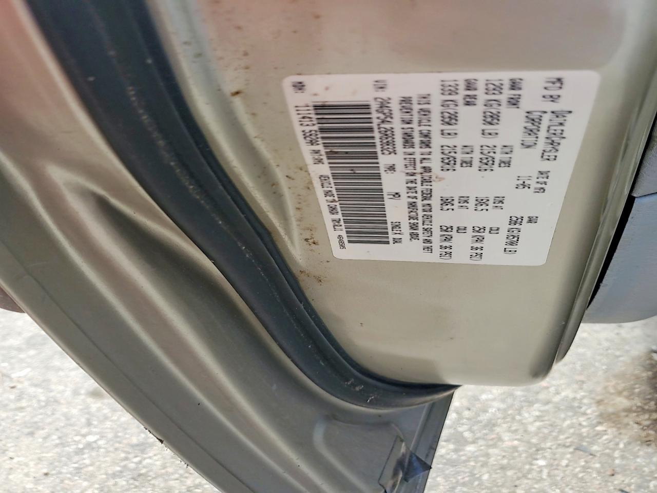 2006 Chrysler Town & Country Touring Beige vin: 2A4GP54L26R698325