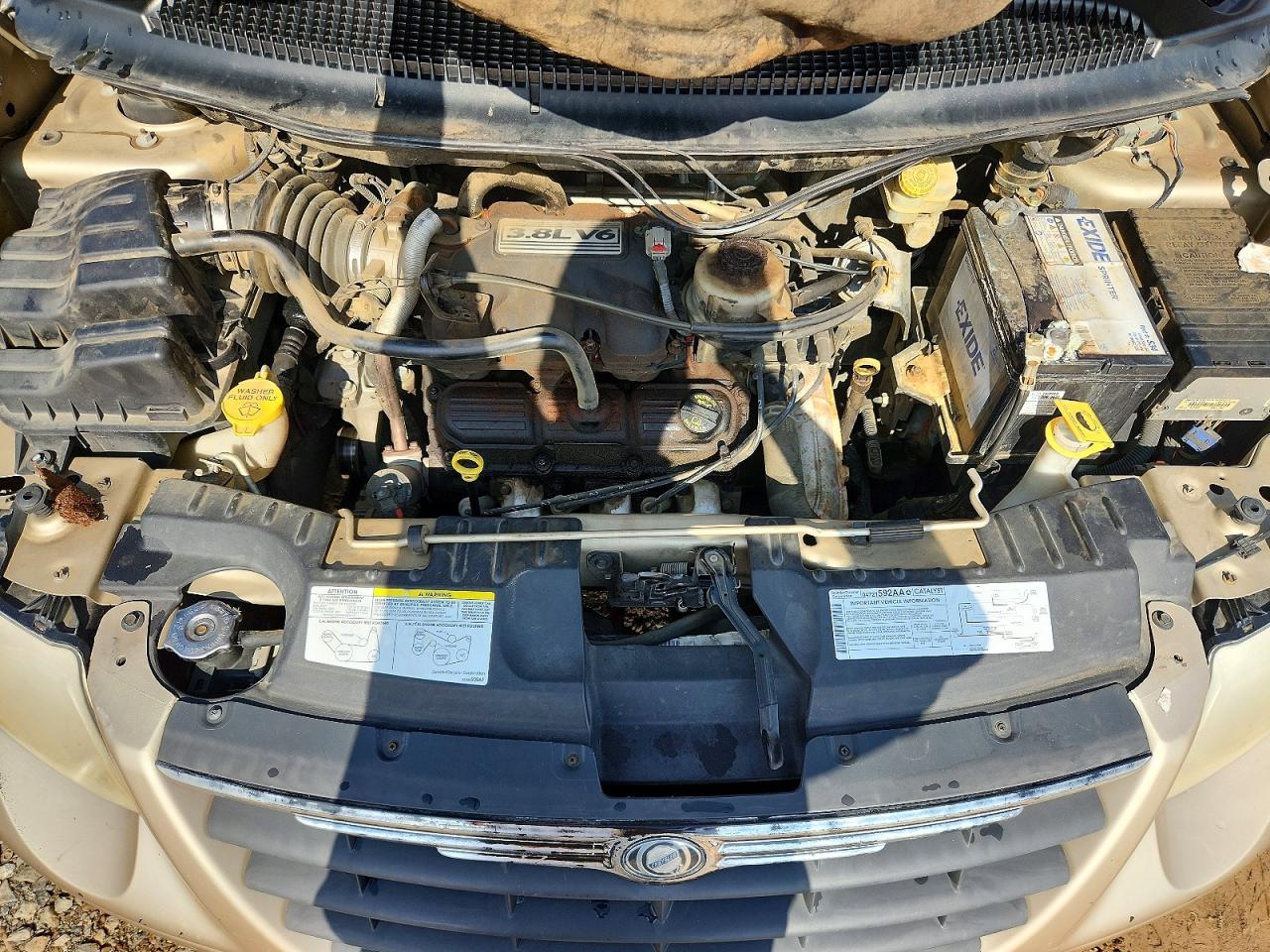 2006 Chrysler Town & Country Touring Gold vin: 2A4GP54L26R702342