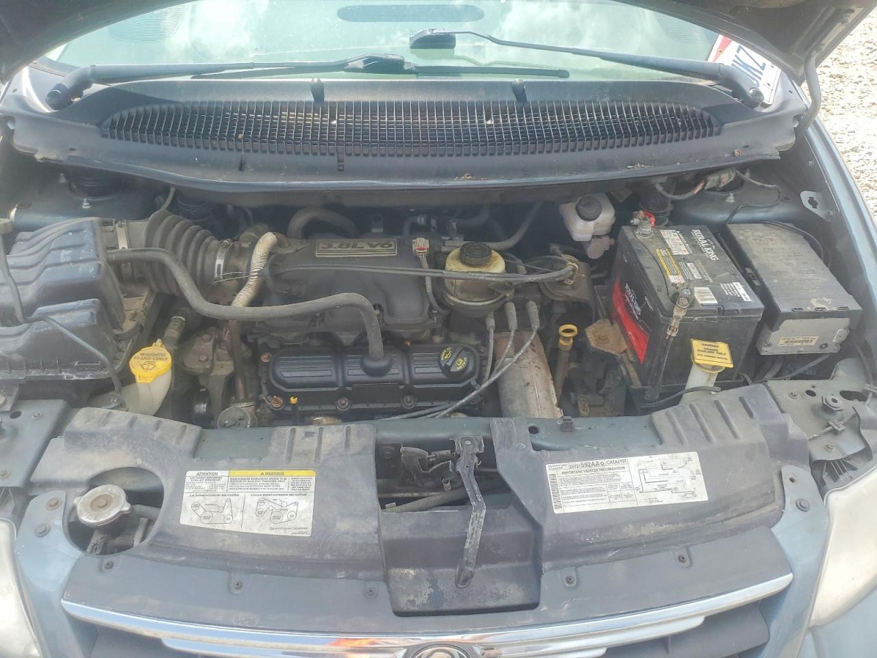 2006 Chrysler Town & Country Touring Blue vin: 2A4GP54L26R728410